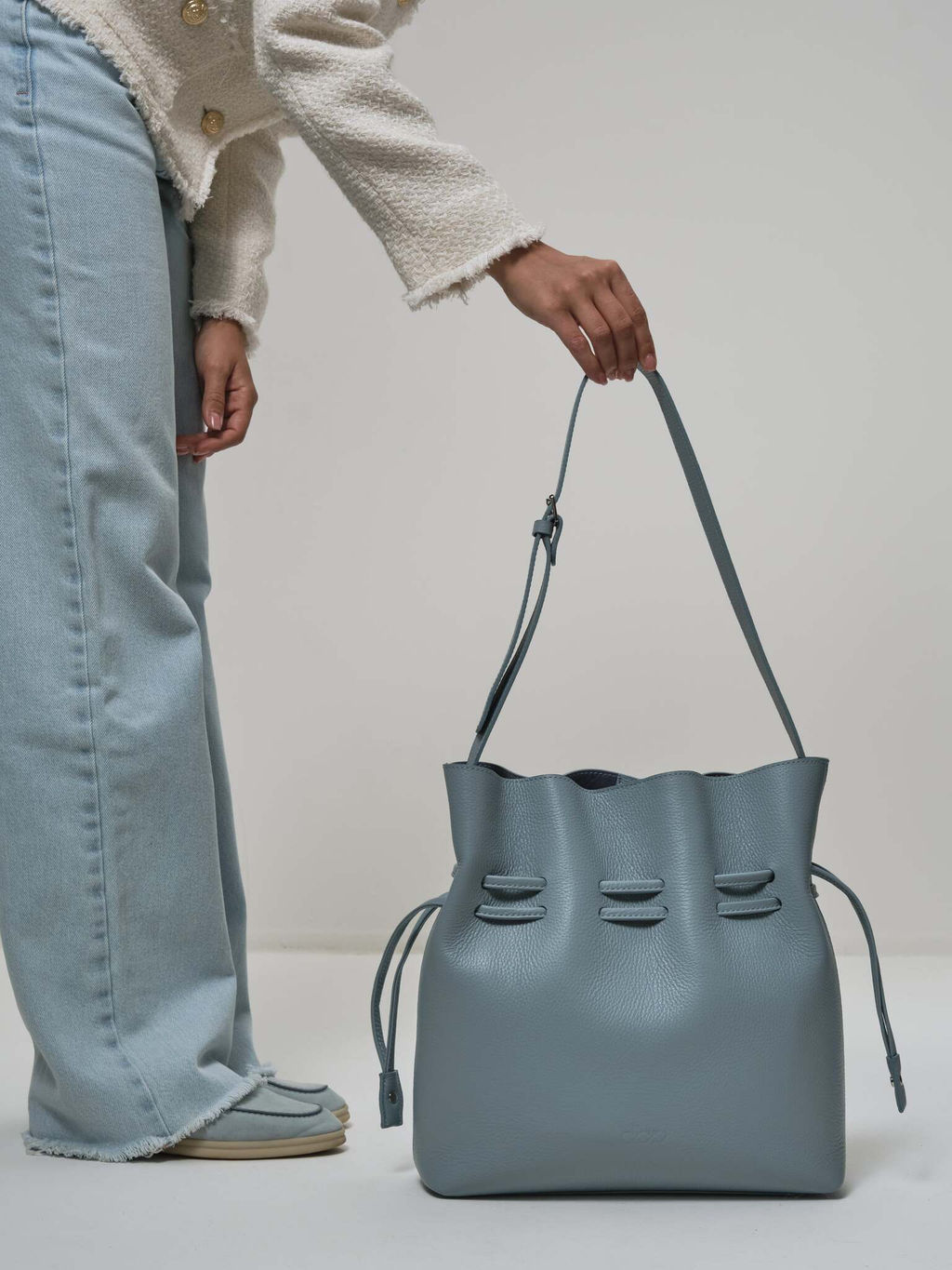 Сумка Eveline DBR 31143 серое небо фото 3