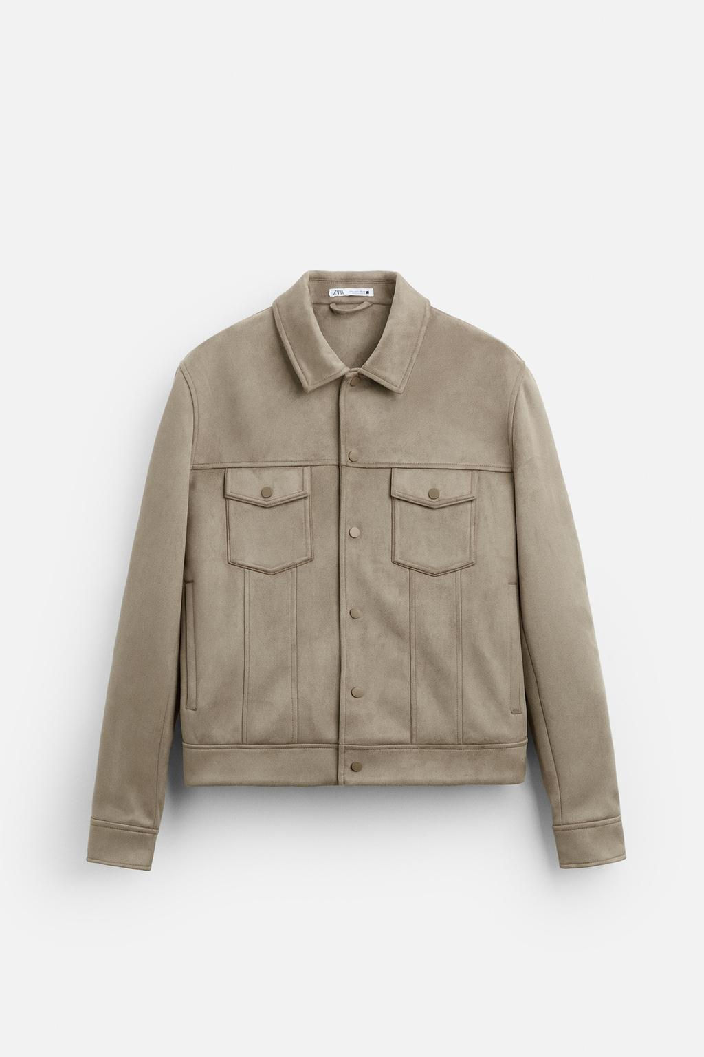 FAUX SUEDE JACKET - Zara фото 27