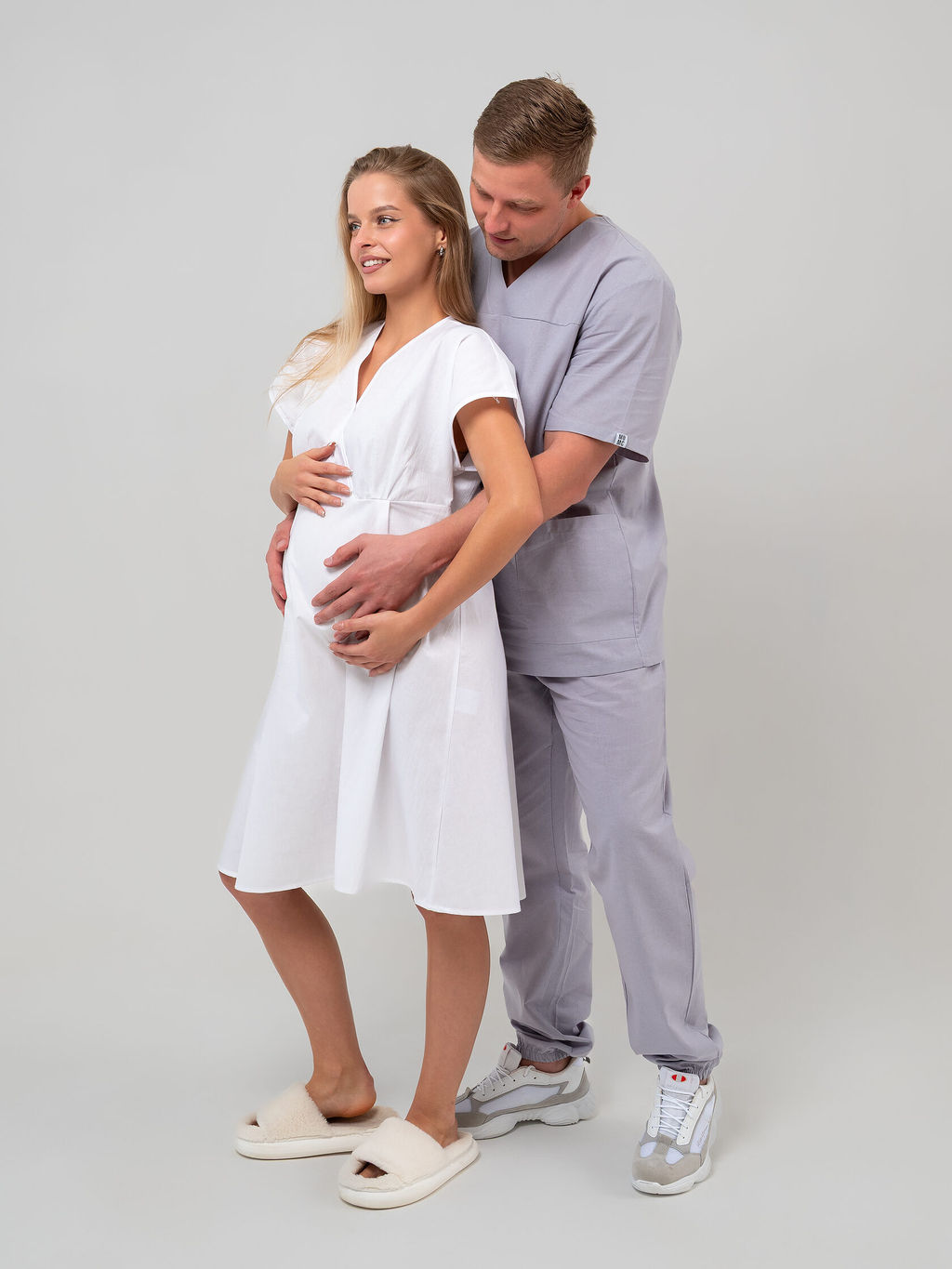 Костюм мужской Хлопок Серый М-22КМ MODAMICA