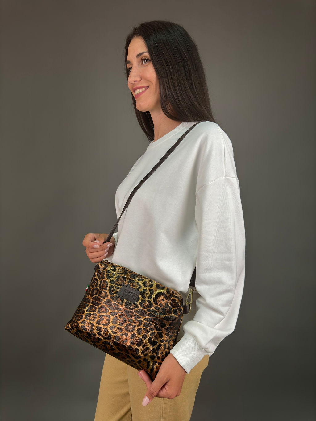 Сумка женская из телячьей кожи