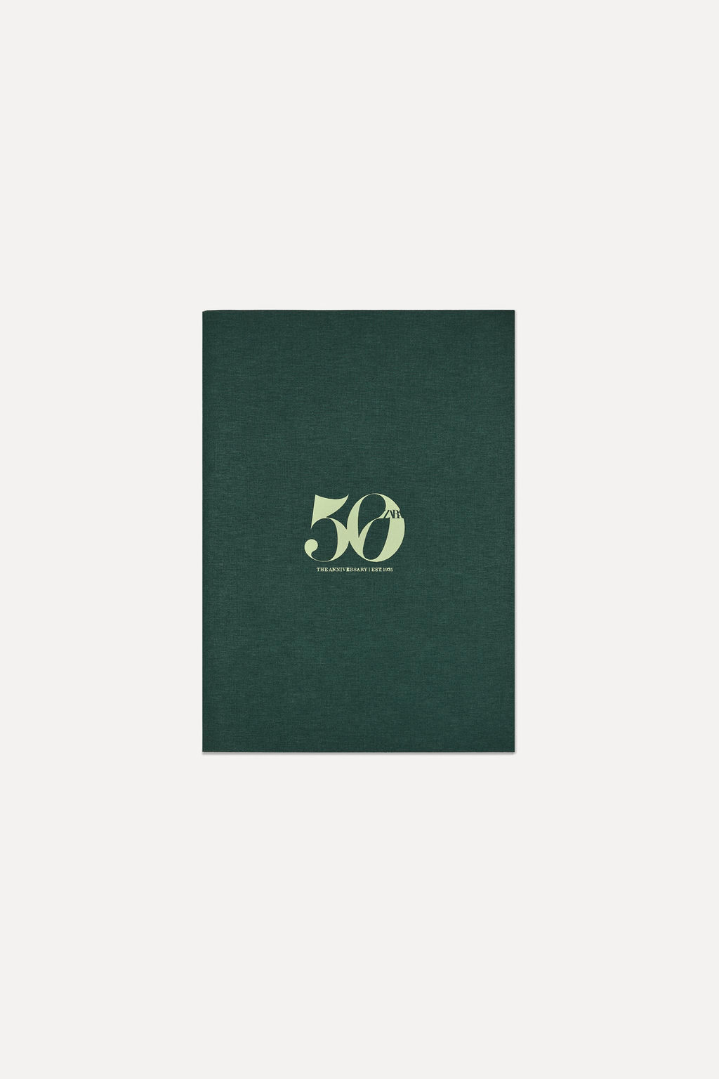 ZARA 50TH ANNIVERSARY LARGE NOTEBOOK