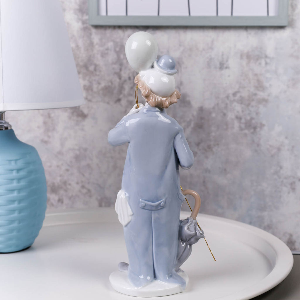 Статуэтка Клоун 28 см с зонтиком / HP3261 /уп 24/ - Галеонтрейд фото 4