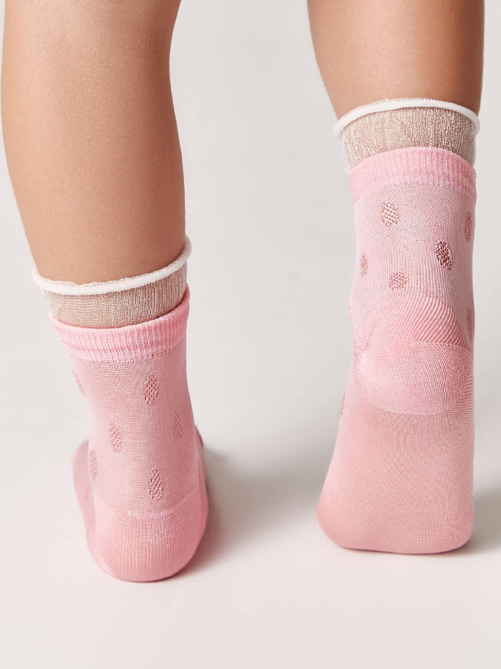 Цена за 2 пары Conte-Kids Носки TIP-TOP из вискозы с рисунками св.розовый