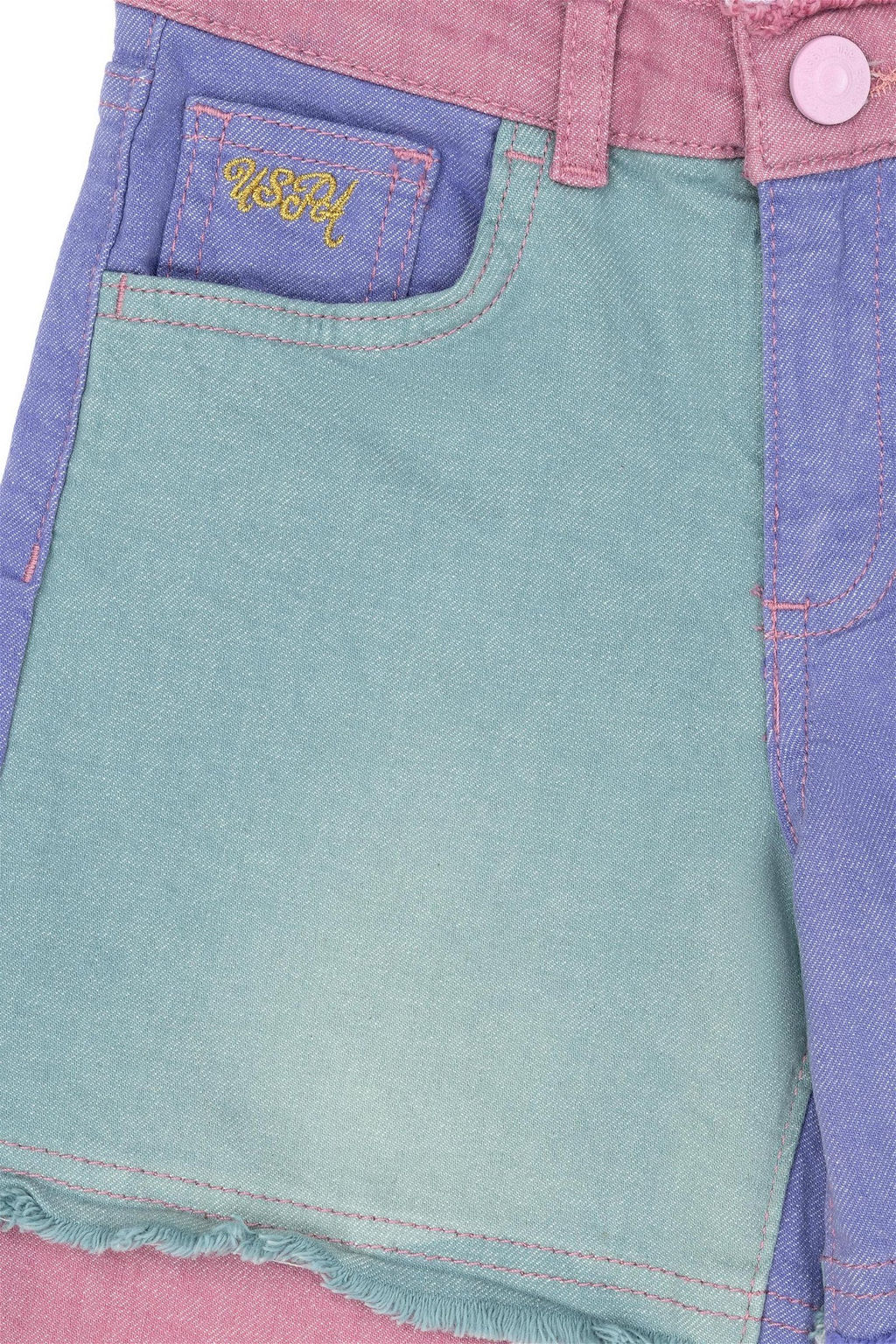 Розовые джинсовые брюки для девочек - U.s. polo assn фото 4