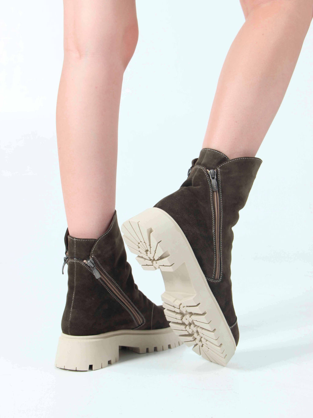 Ботинки 233.2094be. хаки/Байка