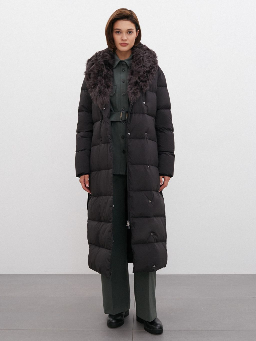 Conso/WDLF 220551 - nero Пуховое Пальто  фото 5