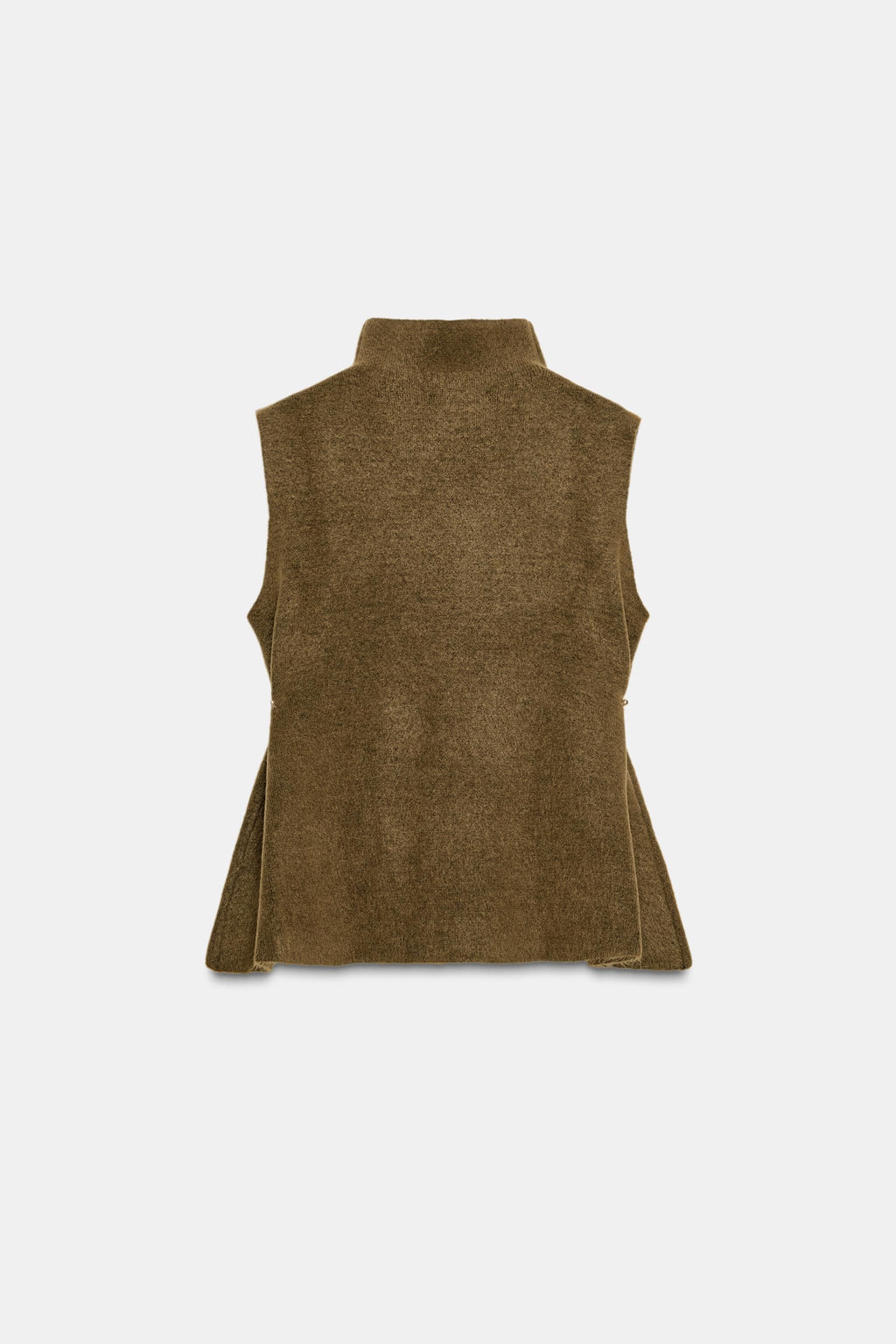 ASYMMETRIC KNIT TOP WITH SIDE APPLIQU_S - Zara фото 7