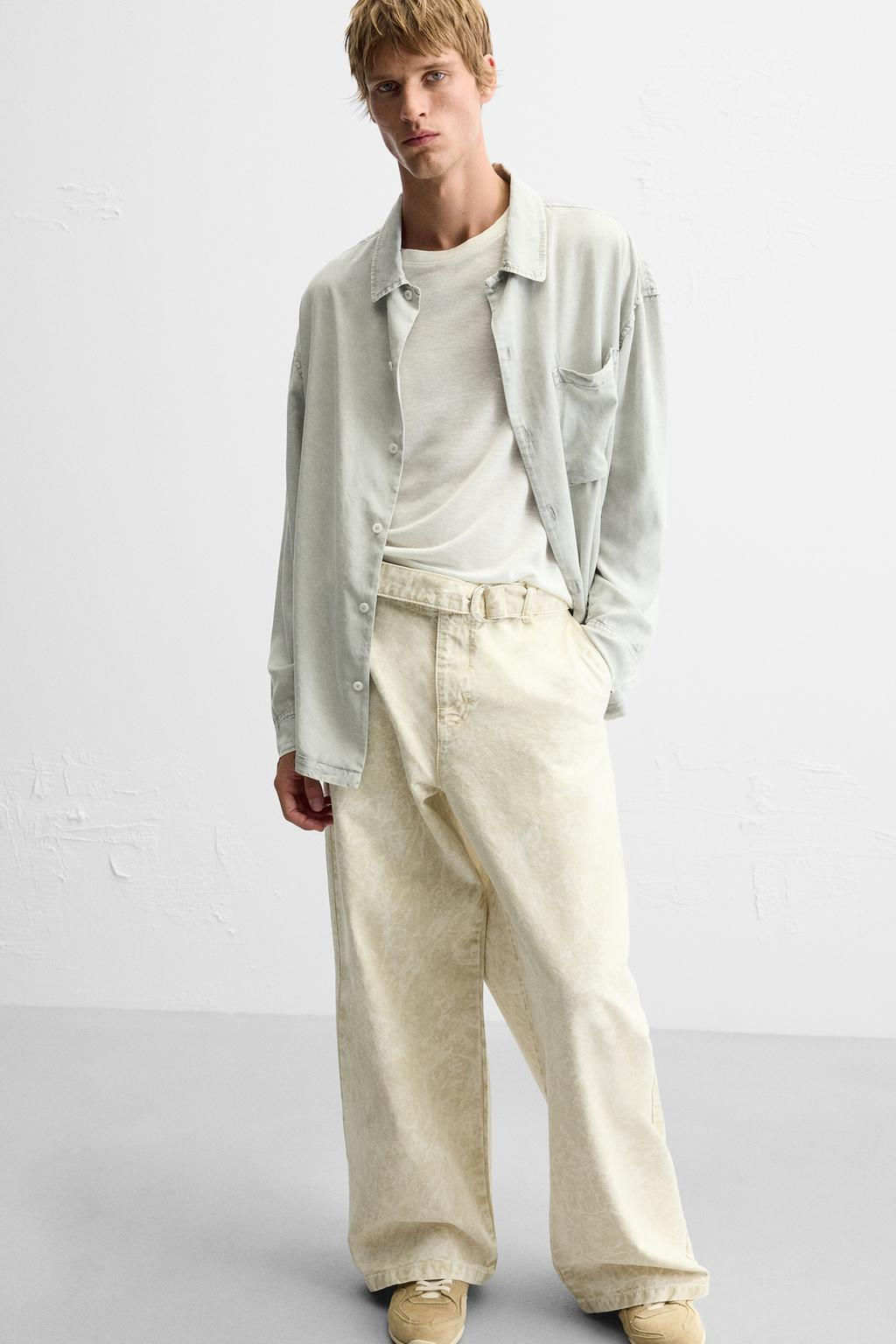 ABSTRACT PRINT TROUSERS - Zara фото 3