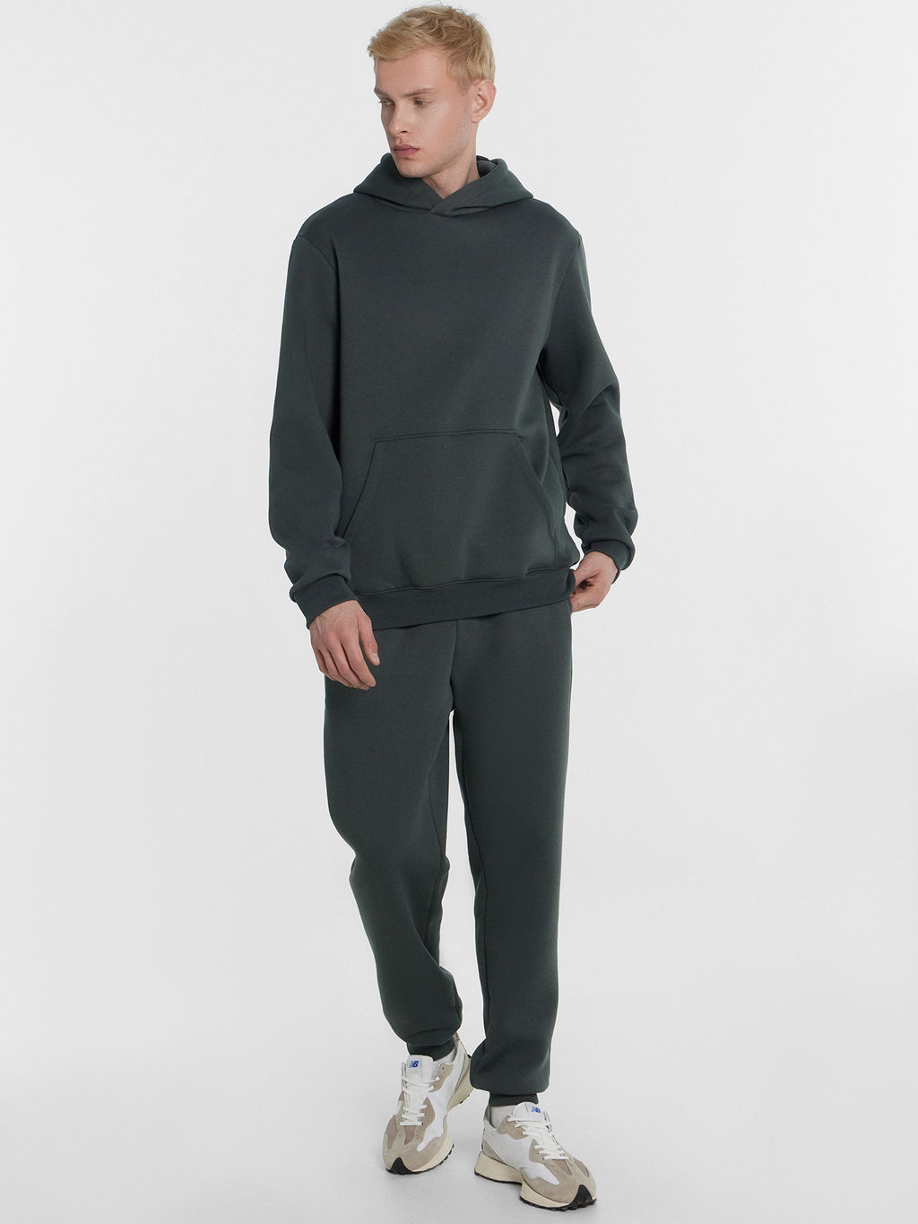 Костюм спортивный мужской зеленый темный лес 191013 - Mark formelle фото 2