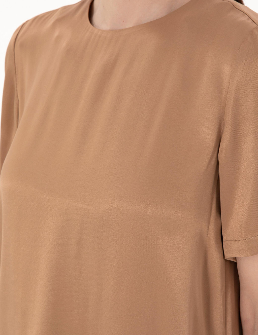 Kahverengi Comfort Fit Bluz - Pierre cardin фото 7