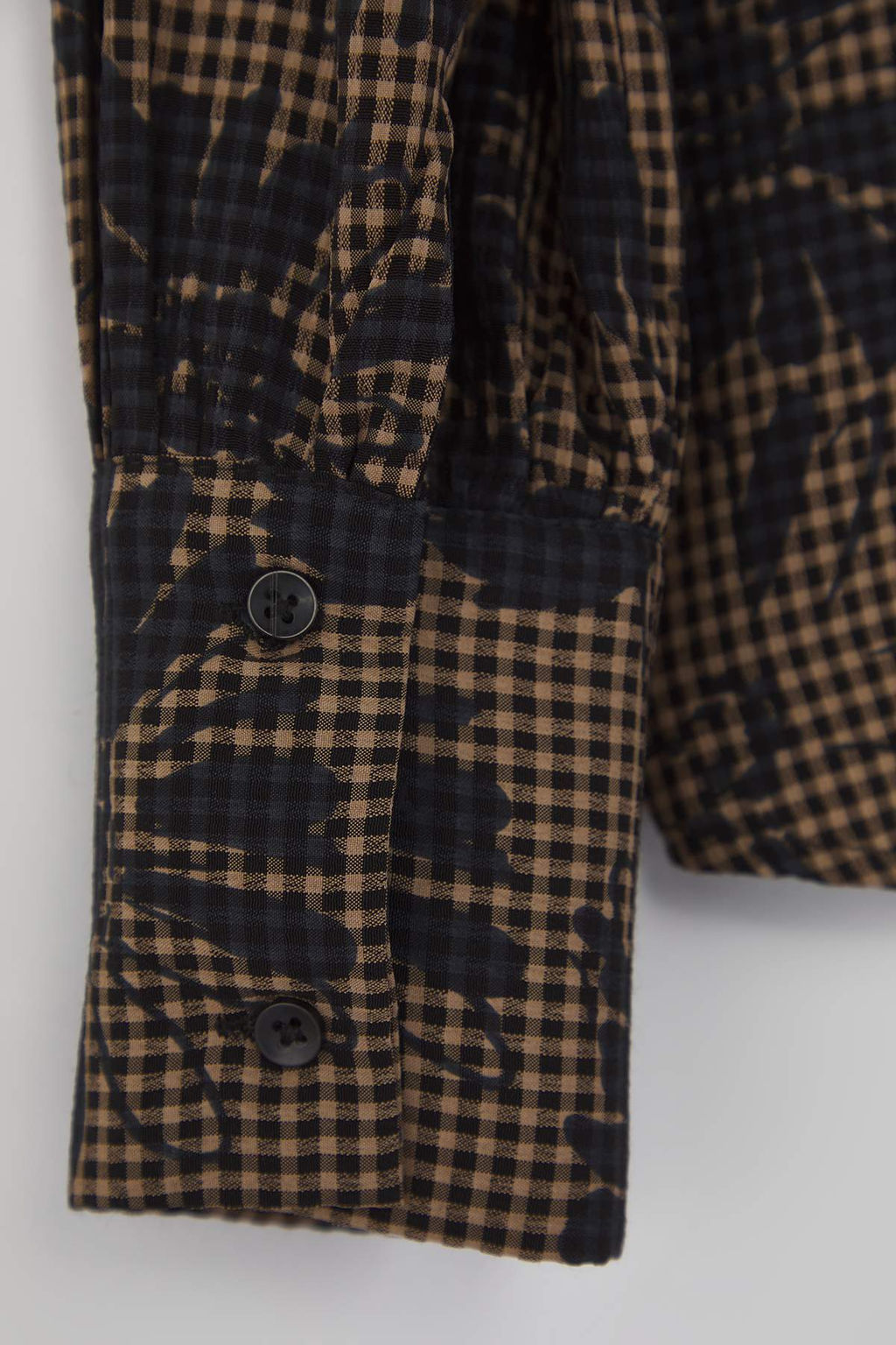 Cok Renkli Cicek Desenli Oversize/Genis Kal?p Boho Gomlek TWOAW26GO00037 TWOAW26GO00037