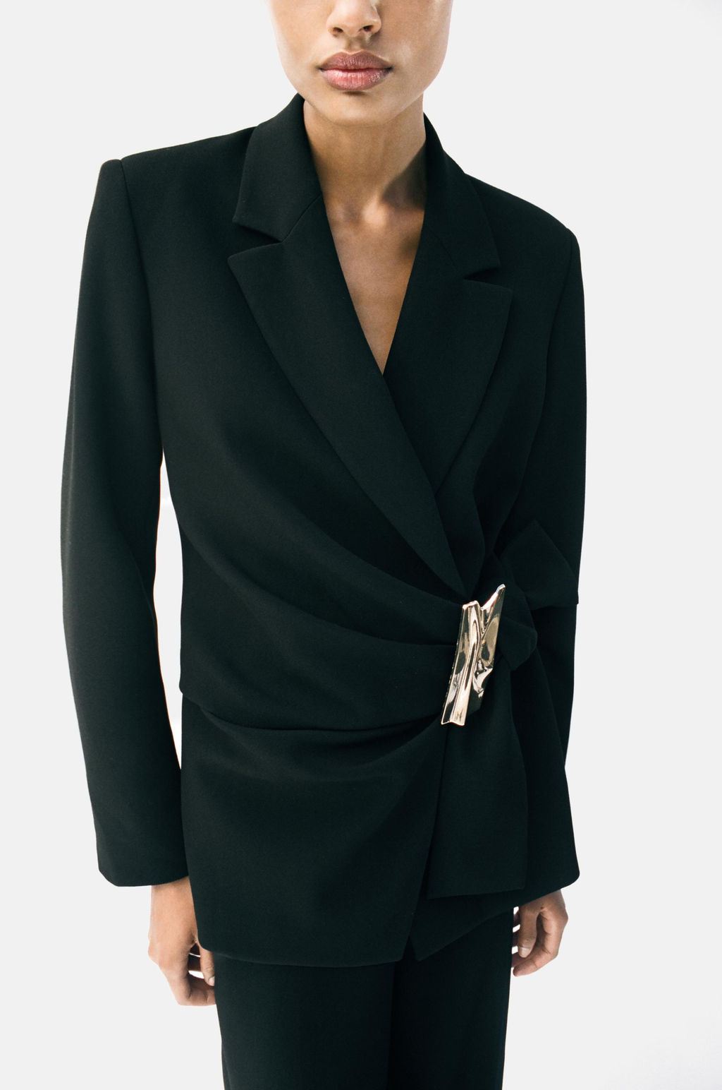 BUCKLE BLAZER - Zara фото 3