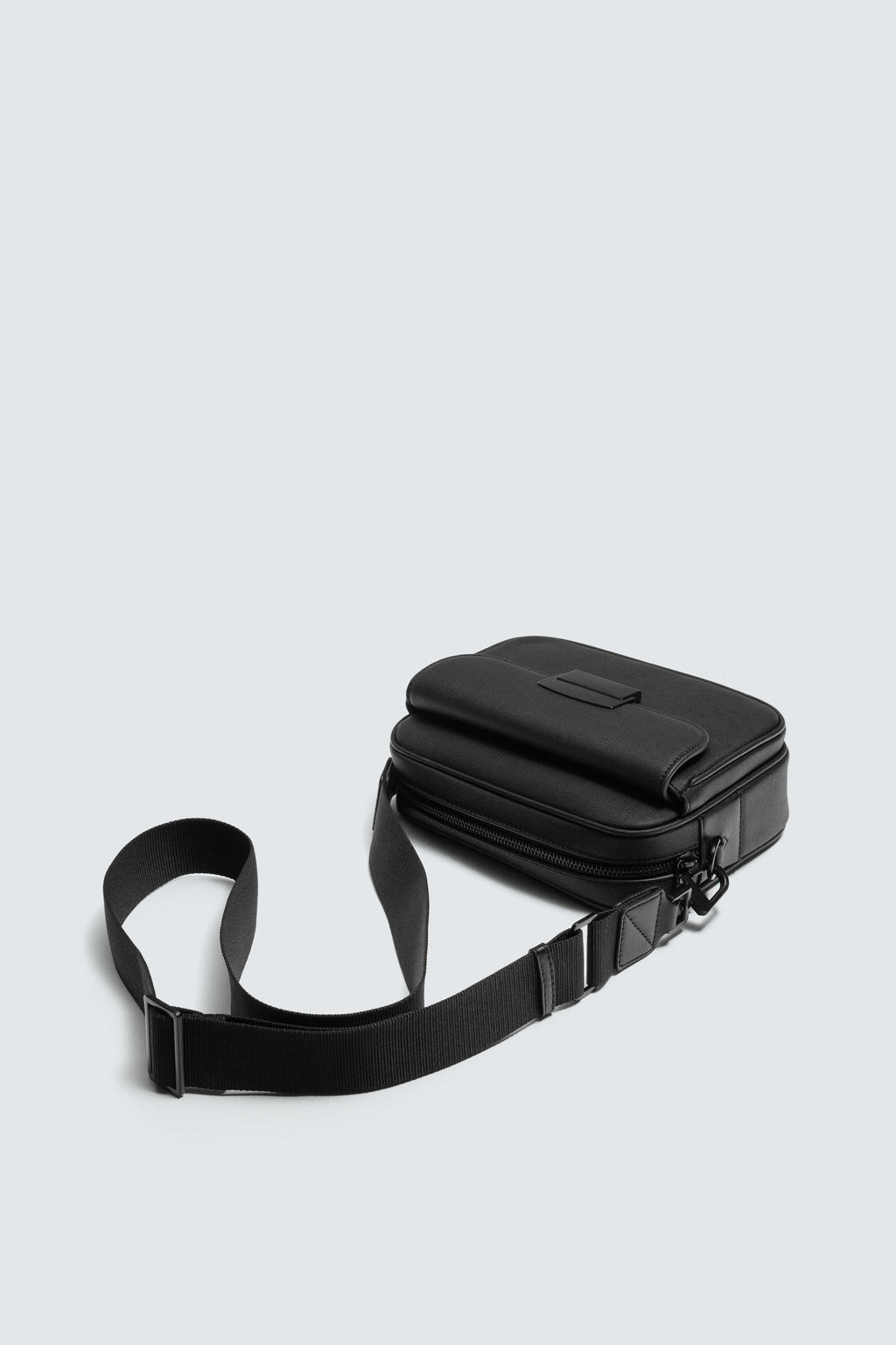 BANDOLERA TEXTURA / Negro - Zara фото 5