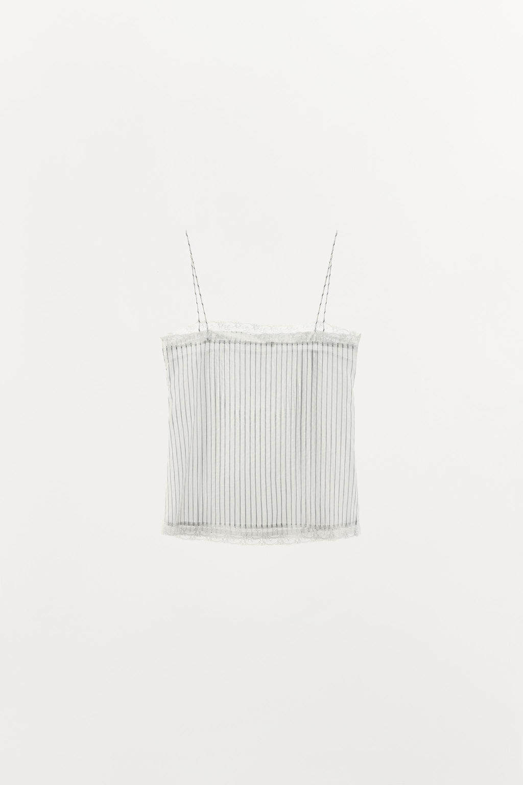 TOP RAYAS PUNTILLA / Blanco