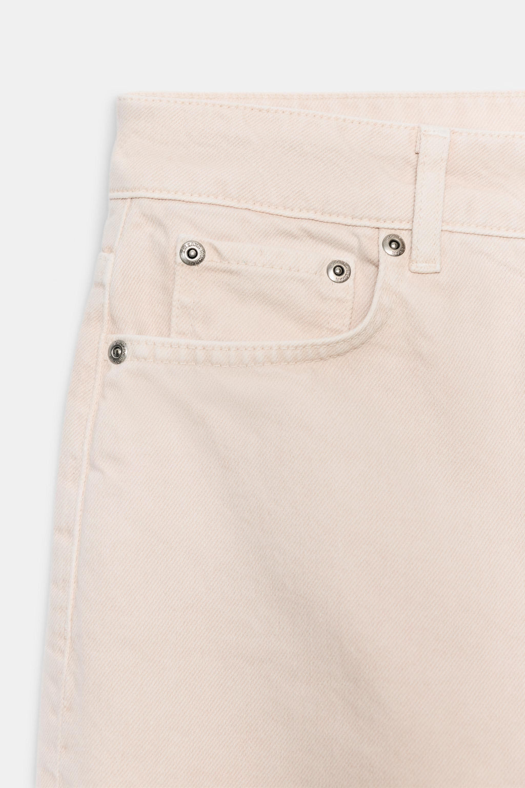 JEANS ZW COLLECTION TAPERED TIRO MEDIO / Blanco / Rosa - Zara фото 8