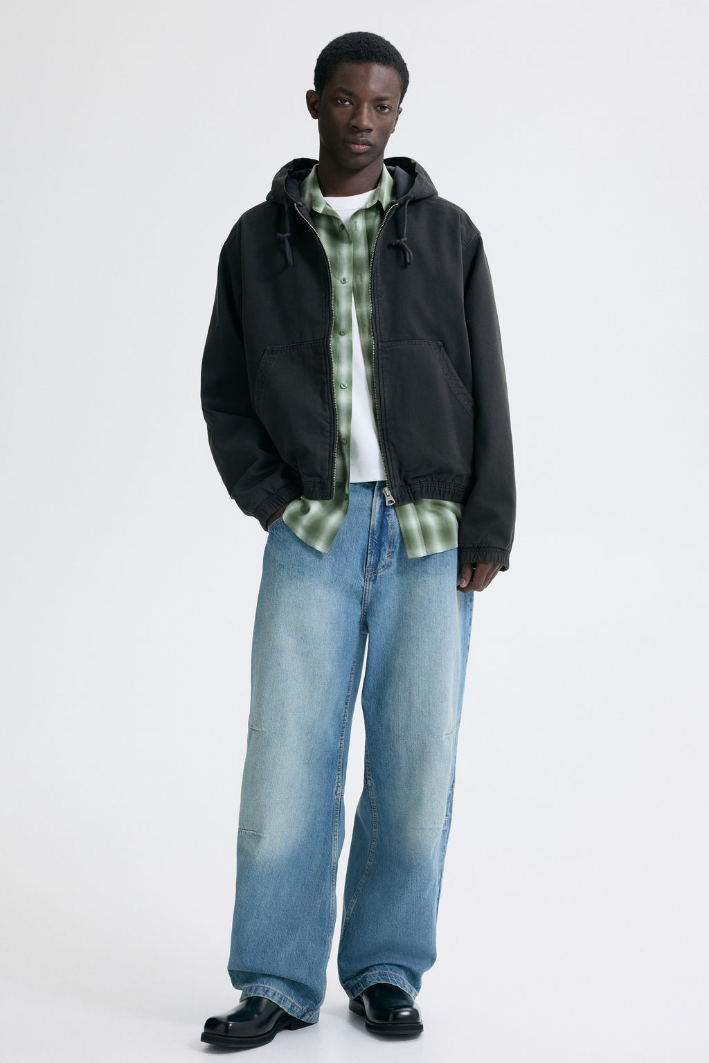 Chaqueta worker con capucha - H&m фото 6