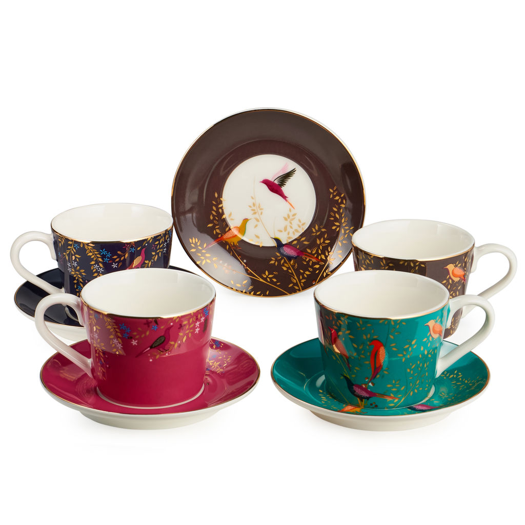 КОФЕЙНЫЙ НАБОР LEFARD GOLDEN BIRDS НА 4 ПЕР. 8 ПР. 120 МЛ