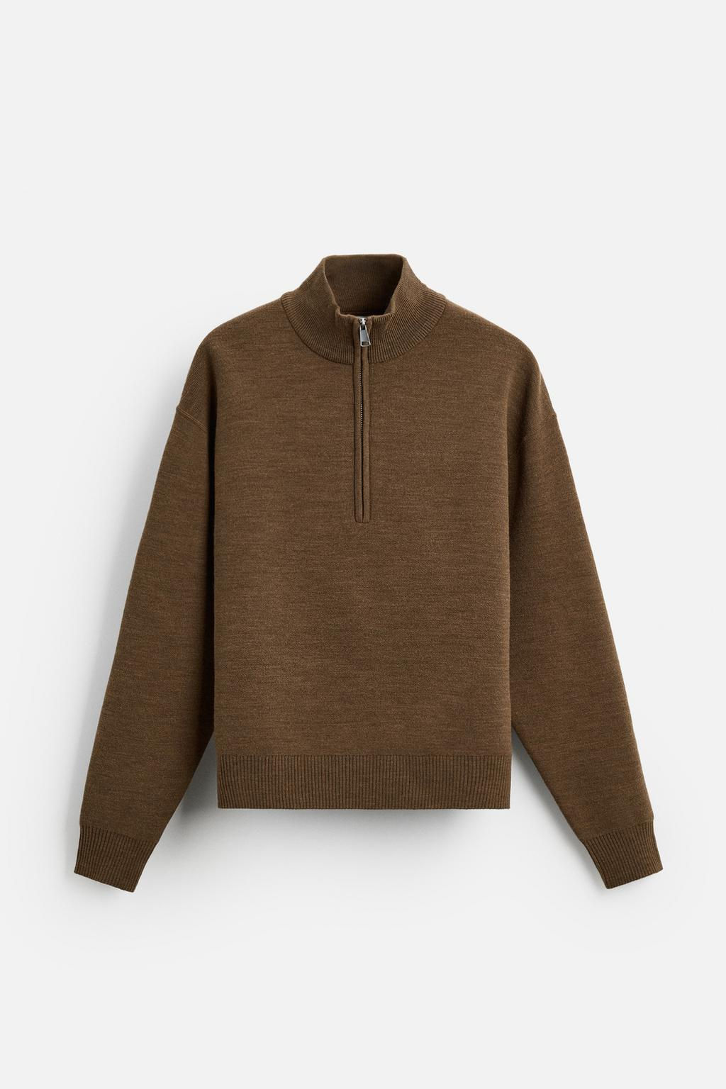 QUARTER ZIP JUMPER - Zara фото 15