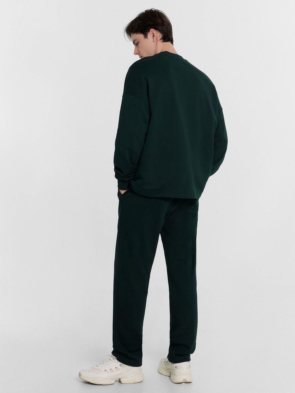 Свитшот Mark Formelle зеленый из хлопка  фото 5