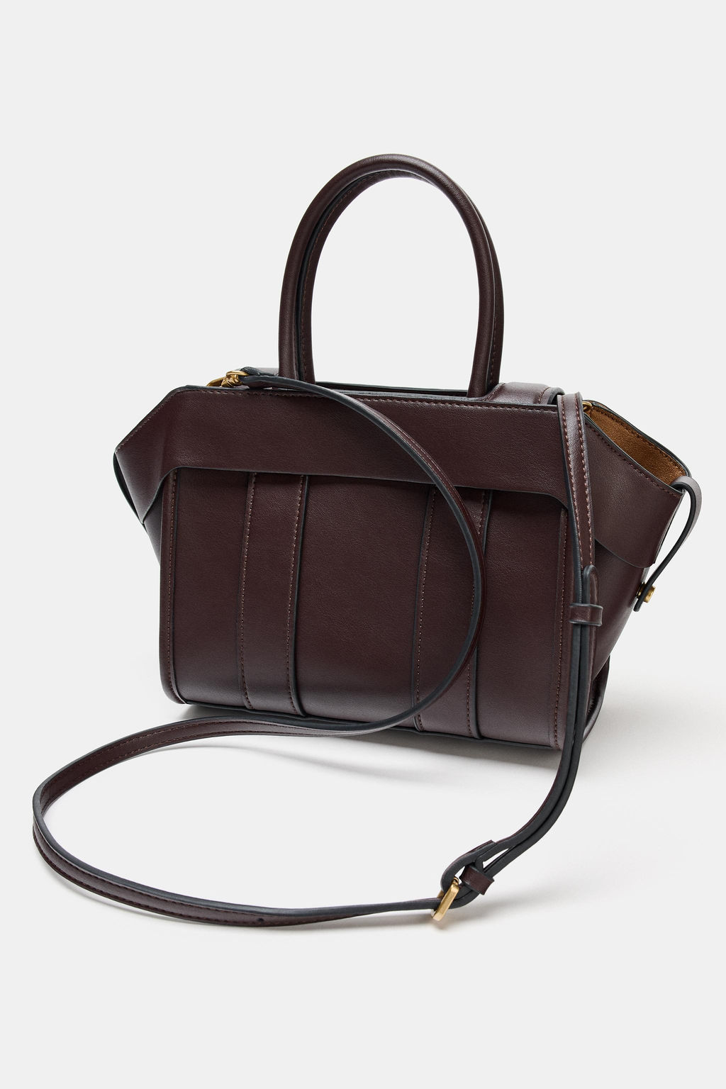 CITY BAG WITH FLAP - Zara фото 4
