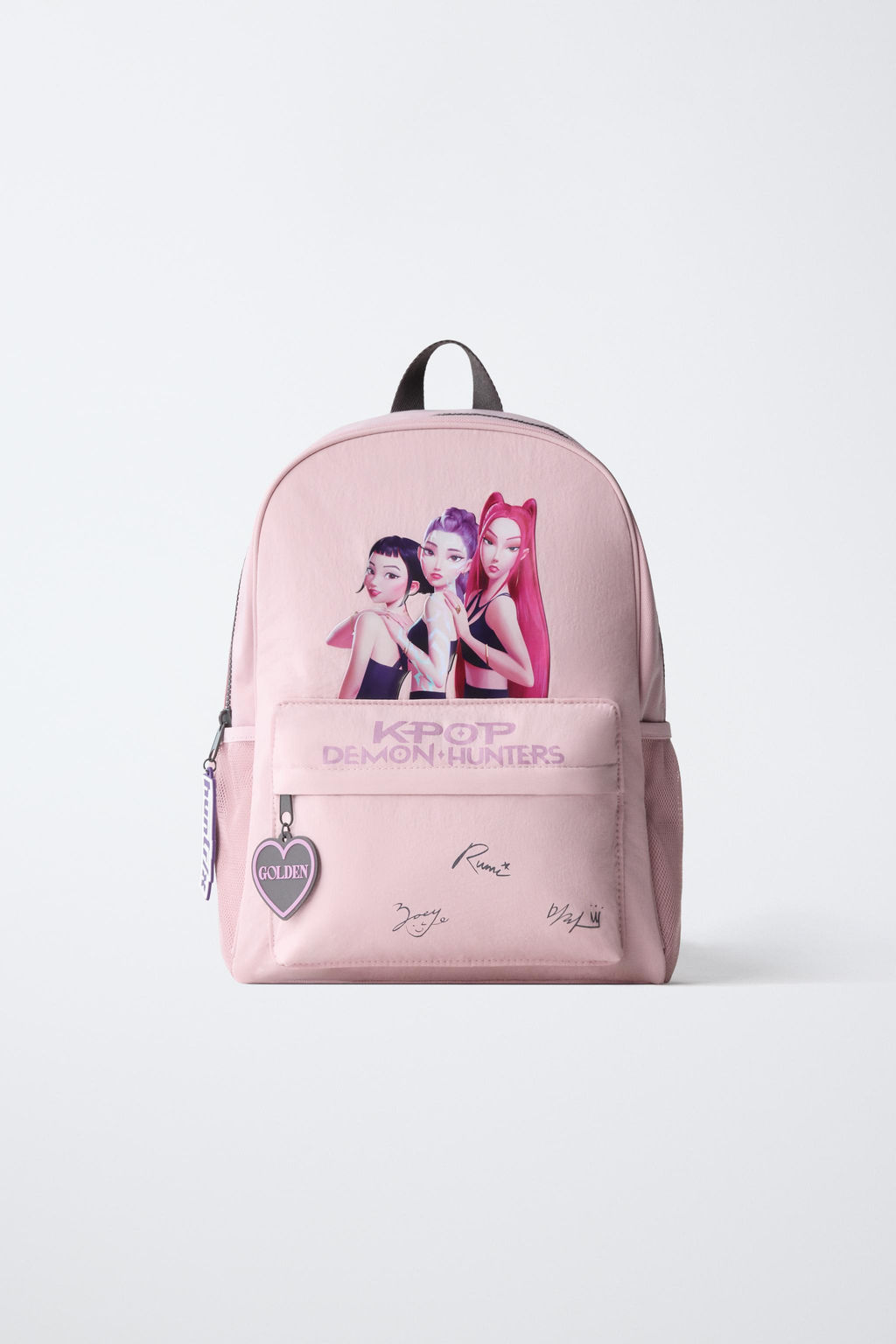 MOCHILA KPOP DEMON HUNTERS NETFLIX / Rosa