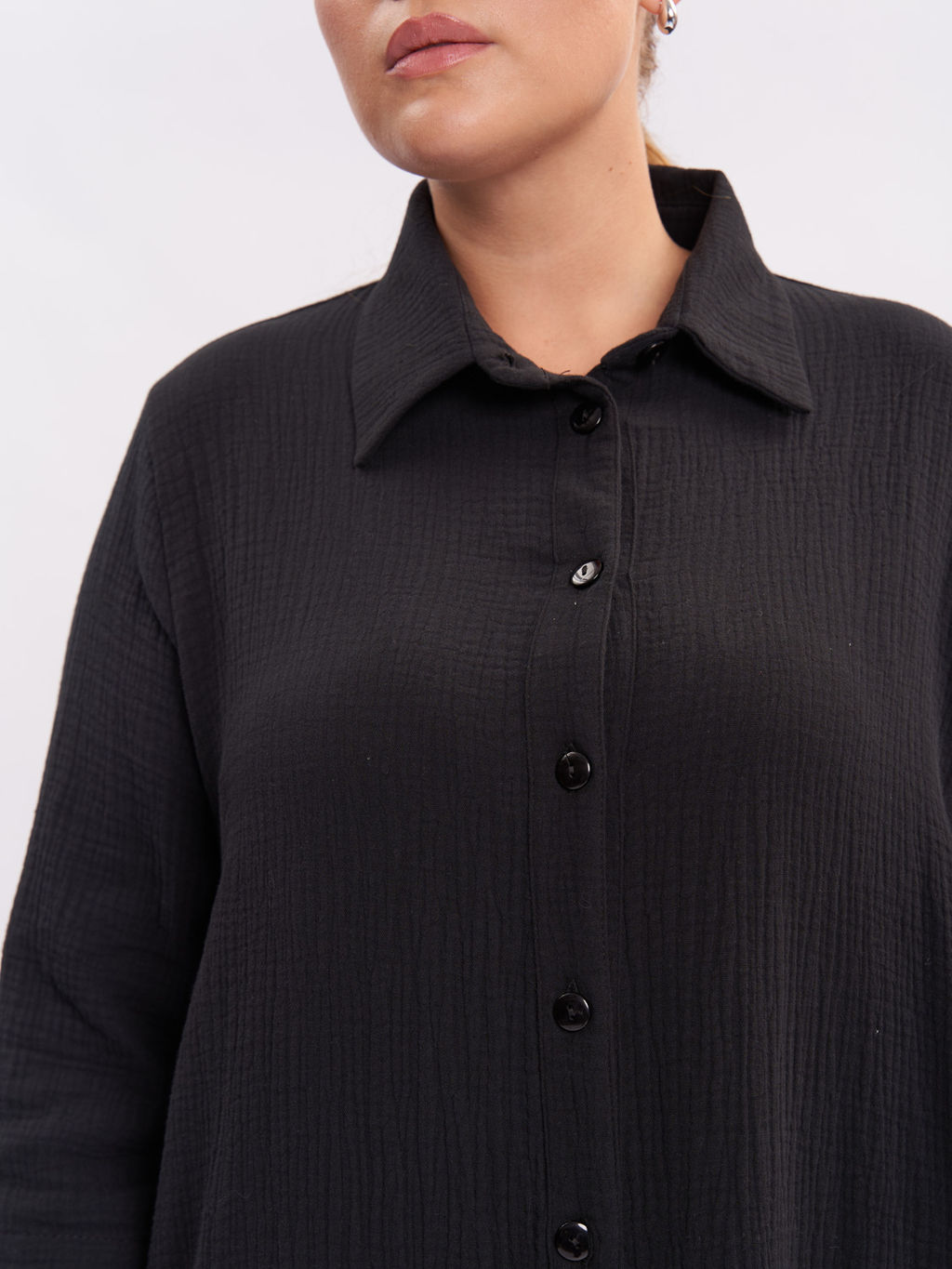 Платье из муслина PP30701BLK01 - Артесса фото 6