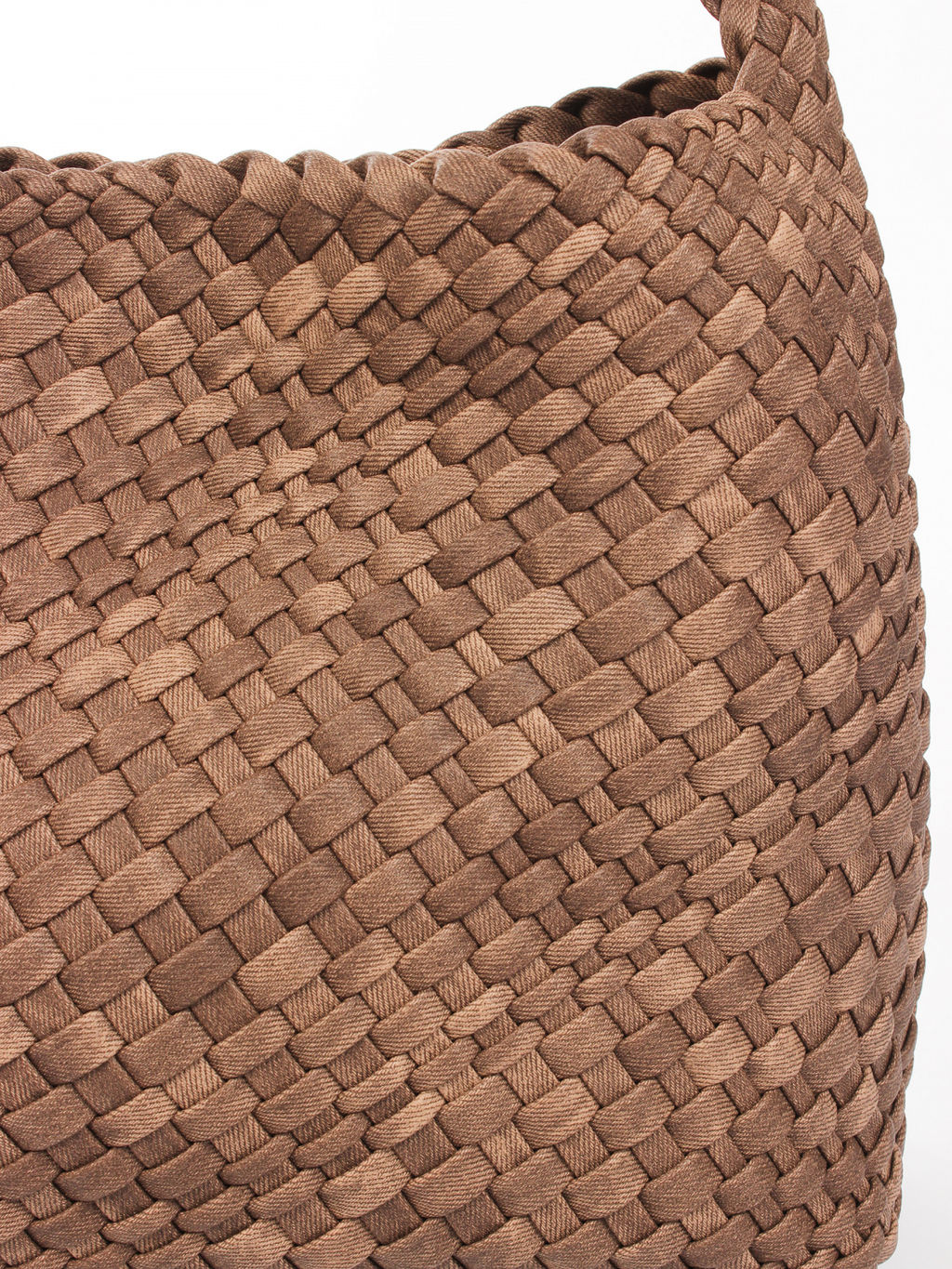 LACCOMA сумка СУ1053-2-винтаж коричневый эко кожа хлопок  фото 3