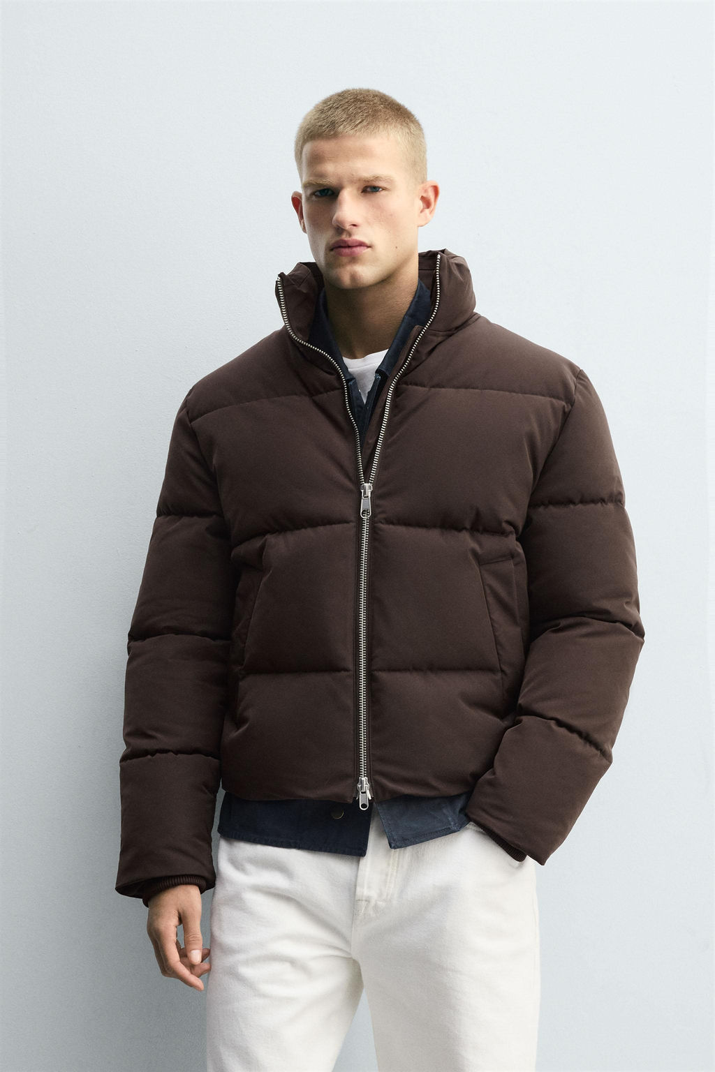 BOXY FIT WATER-REPELLENT QUILTED JACKET