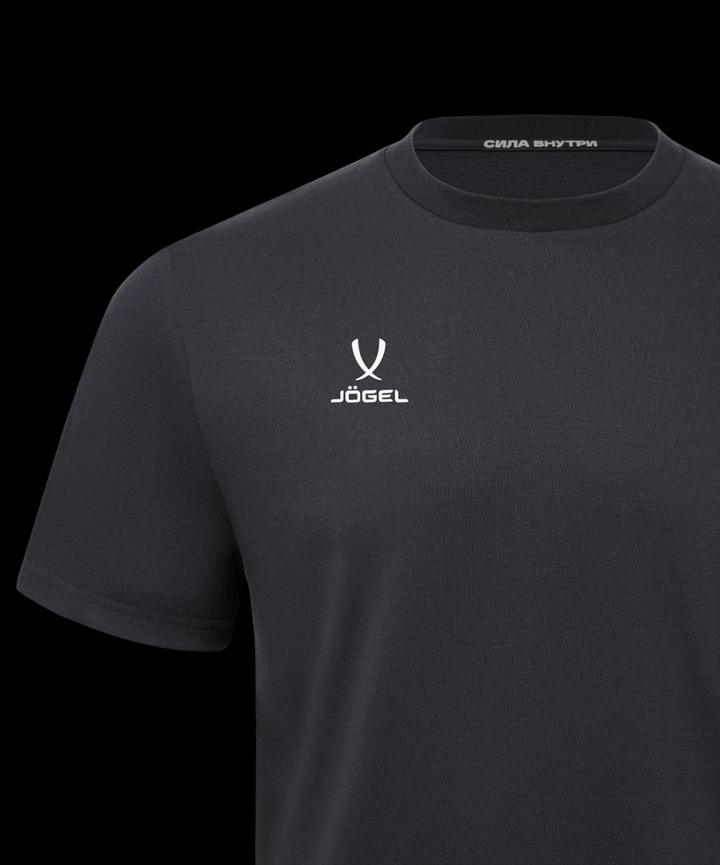 Футболка тренировочная JOGEL DIVISION PerFormDRY Training CVC 98, темно-серый  фото 4