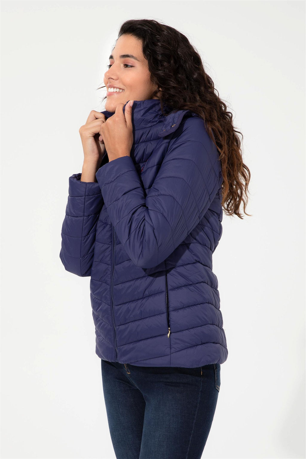 Женское темно-синее пальто Неожиданная скидка в корзине - U.s. polo assn фото 3