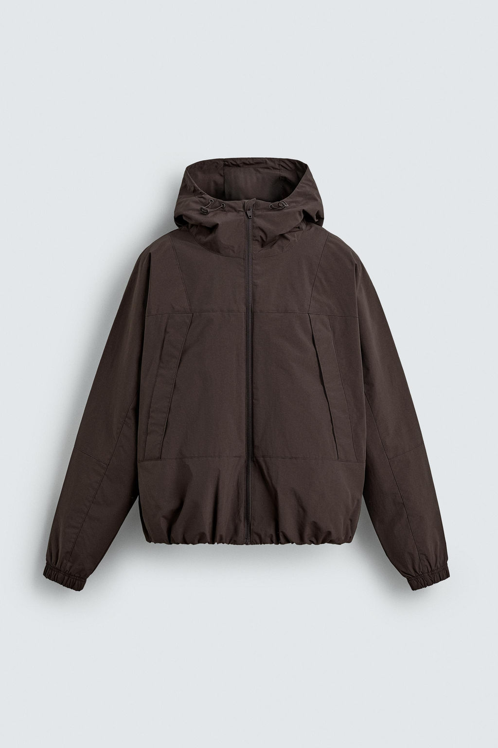 COMBINED WATER-REPELLENT TECHNICAL FLEECE JACKET - Zara фото 7
