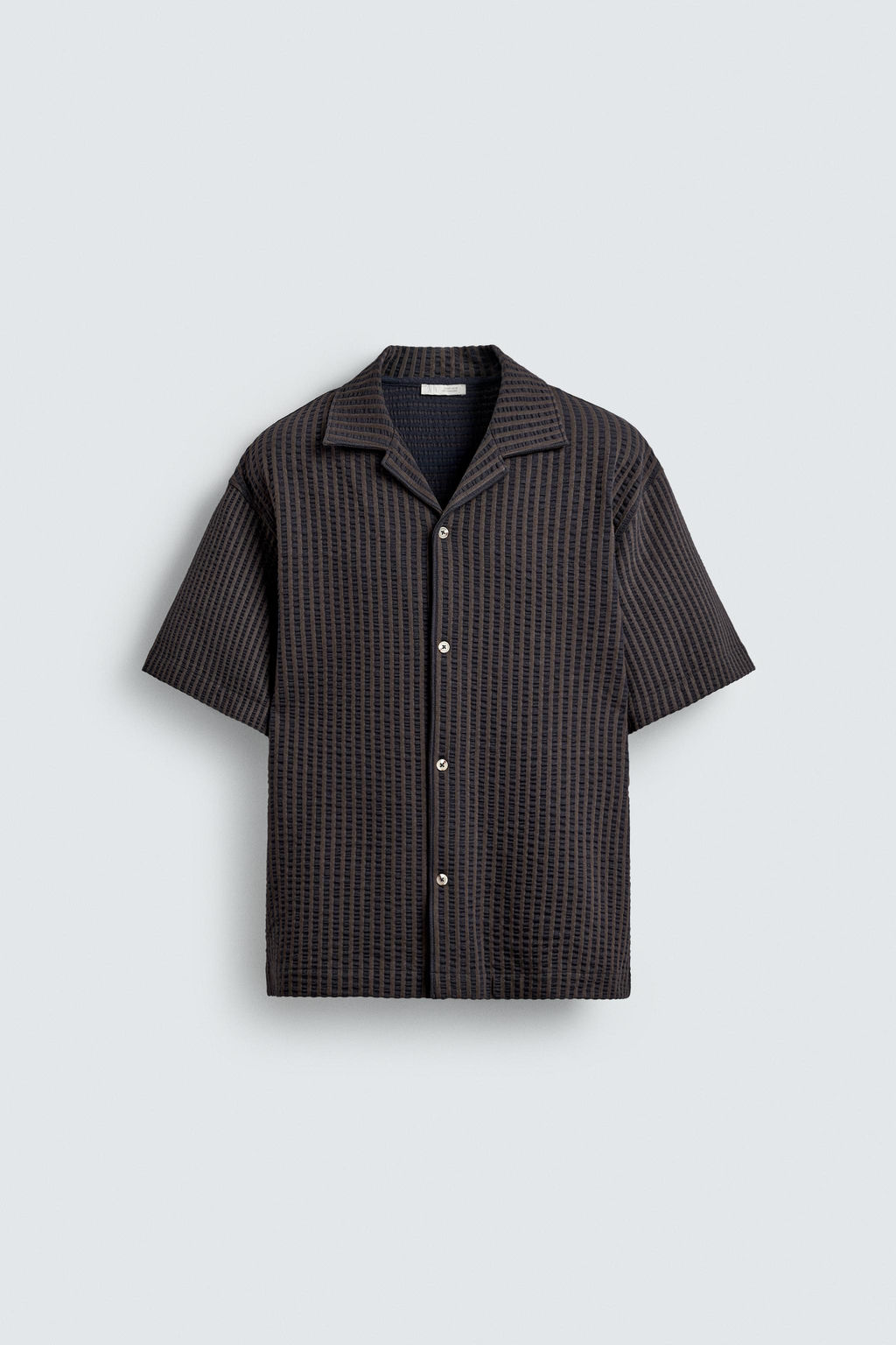 SEERSUCKER COMFORT SHIRT - Zara фото 6