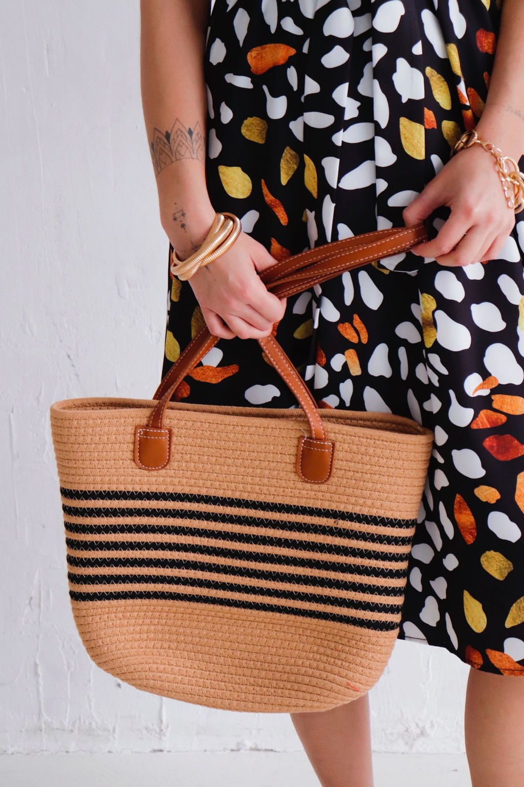 Martichelli Платье летнее чёрное с принтом  фото 10