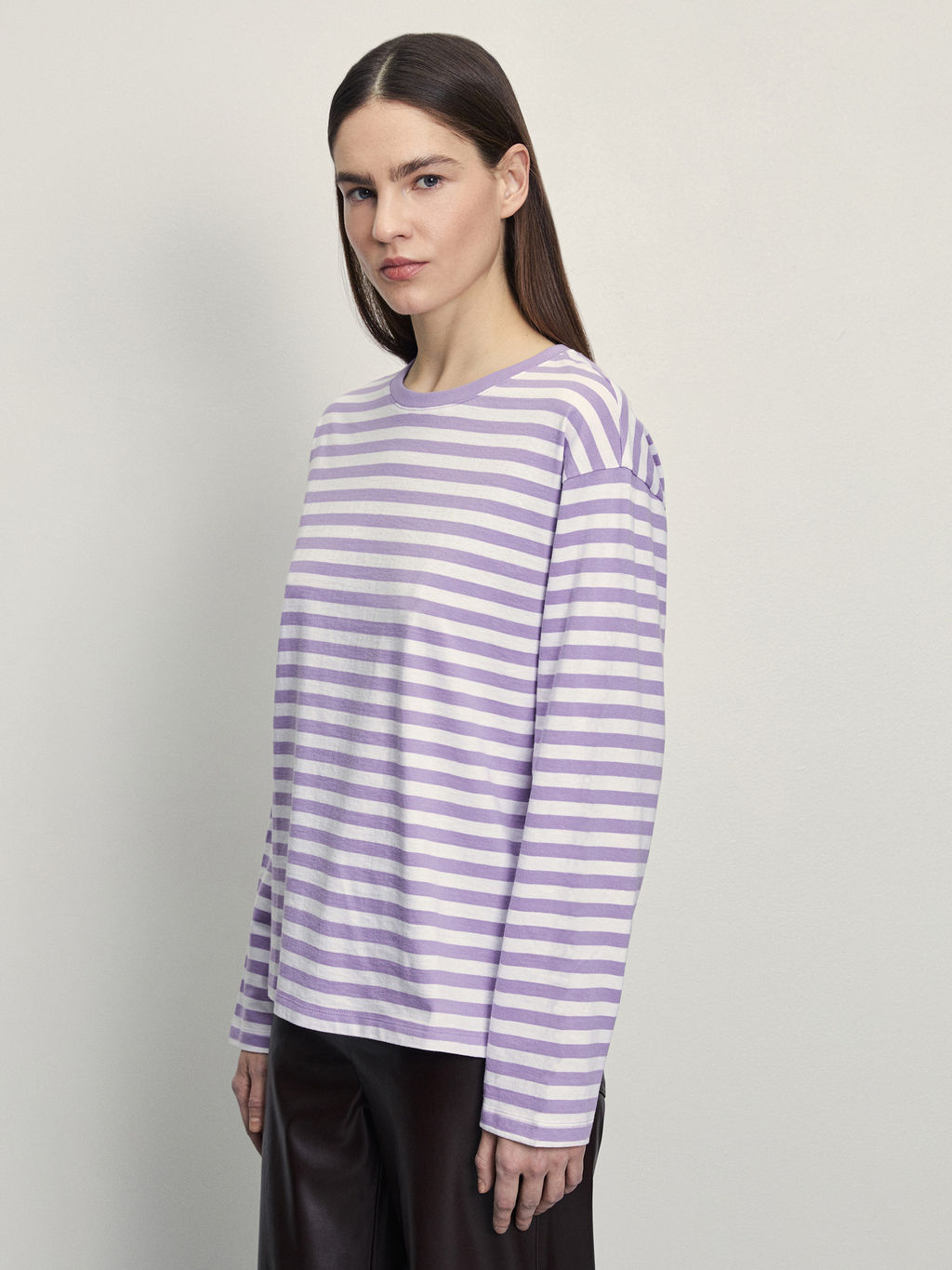 Лонгслив в полоску / Zarina  фото 4