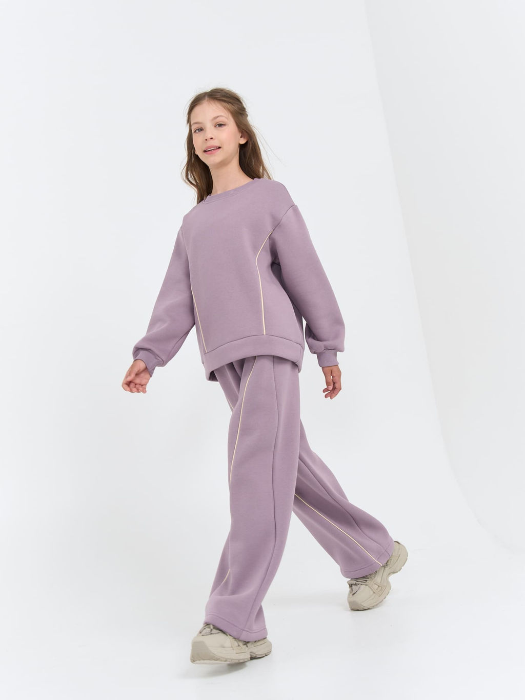 Свитшот Вереск утепленный 7+ - Bungly фото 3