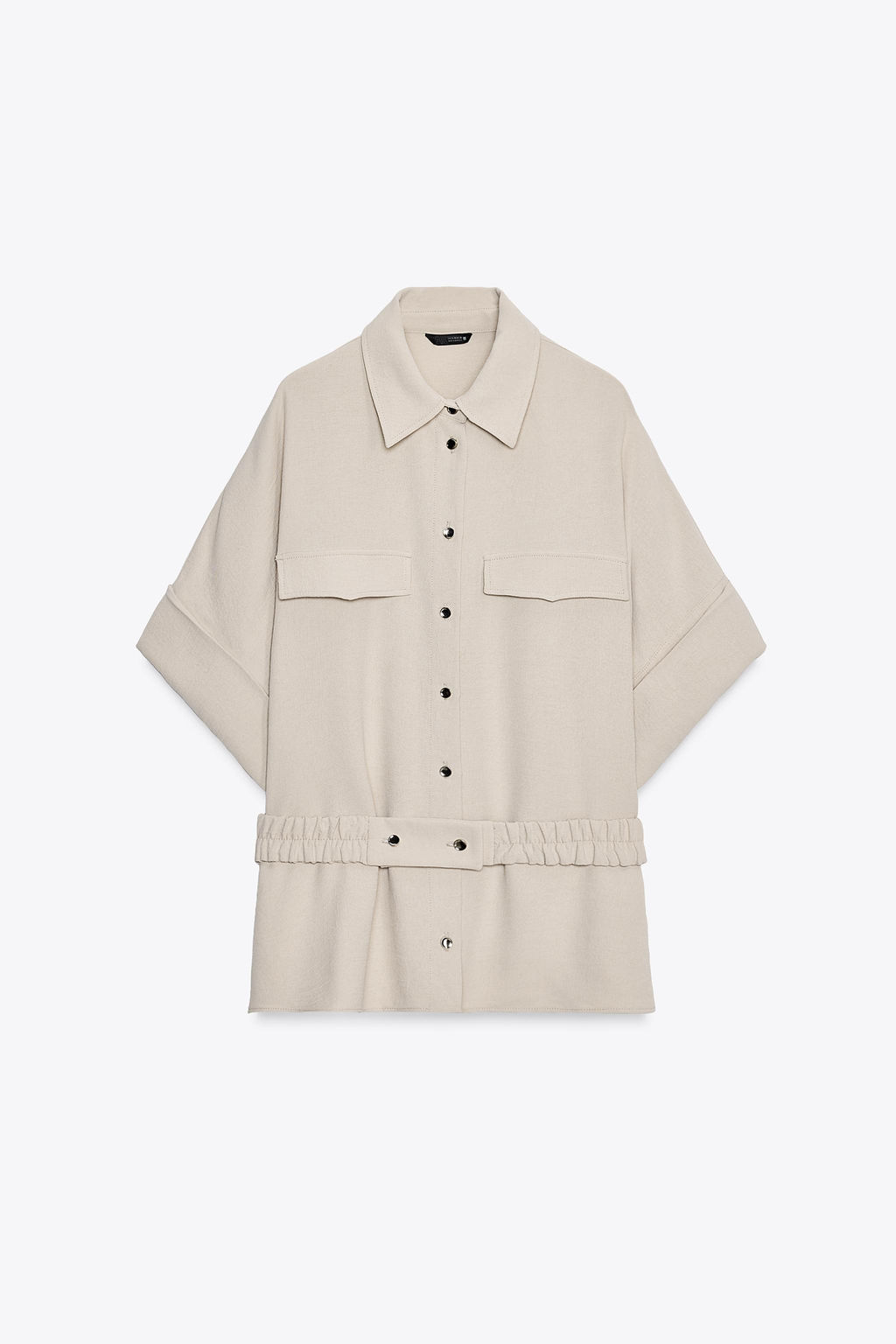 SAFARI SHIRT WITH BELT - Zara фото 6
