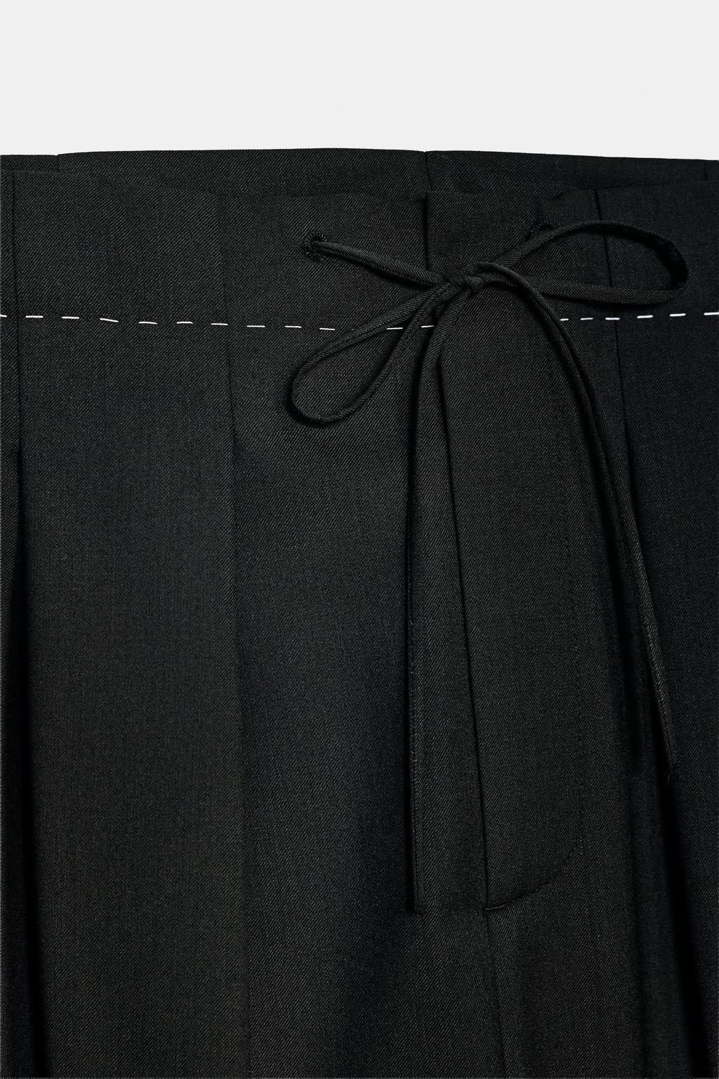 ZW COLLECTION LIMITED EDITION TOPSTITCHING TROUSERS - Zara фото 7