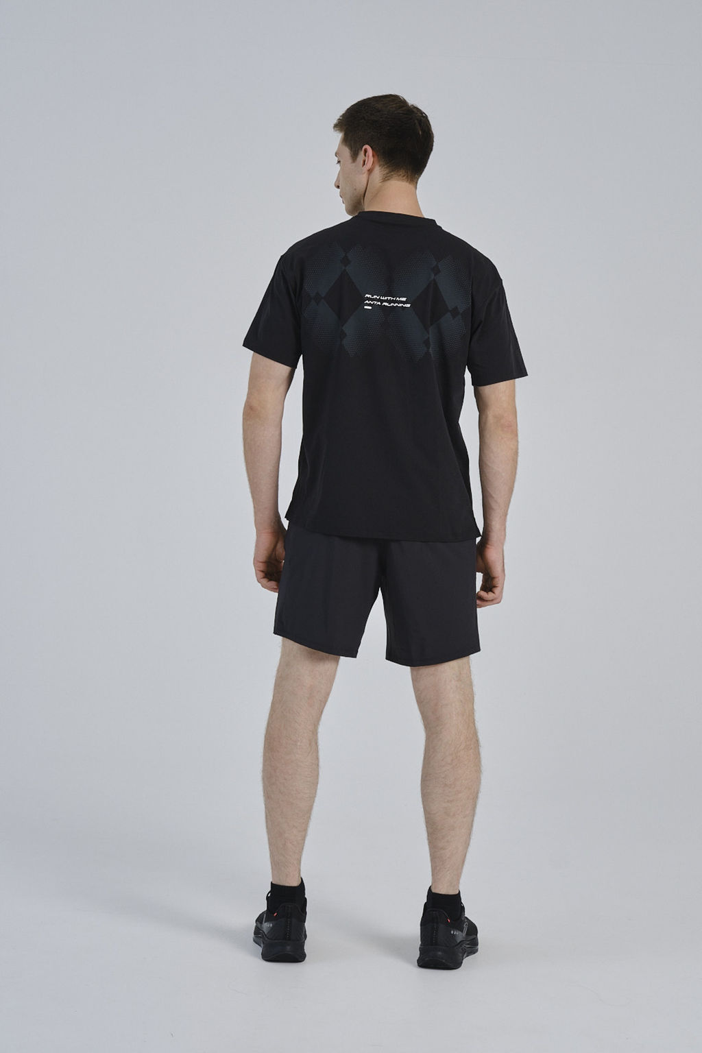 Шорты текстильные Черный - Anta фото 4