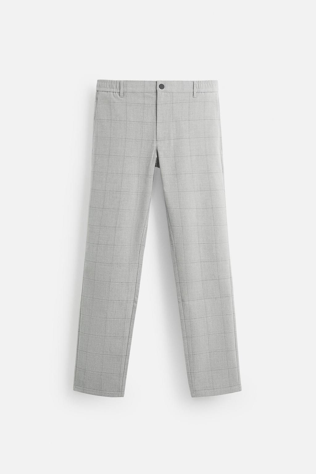 SLIM FIT COMFORT TROUSERS - Zara фото 43