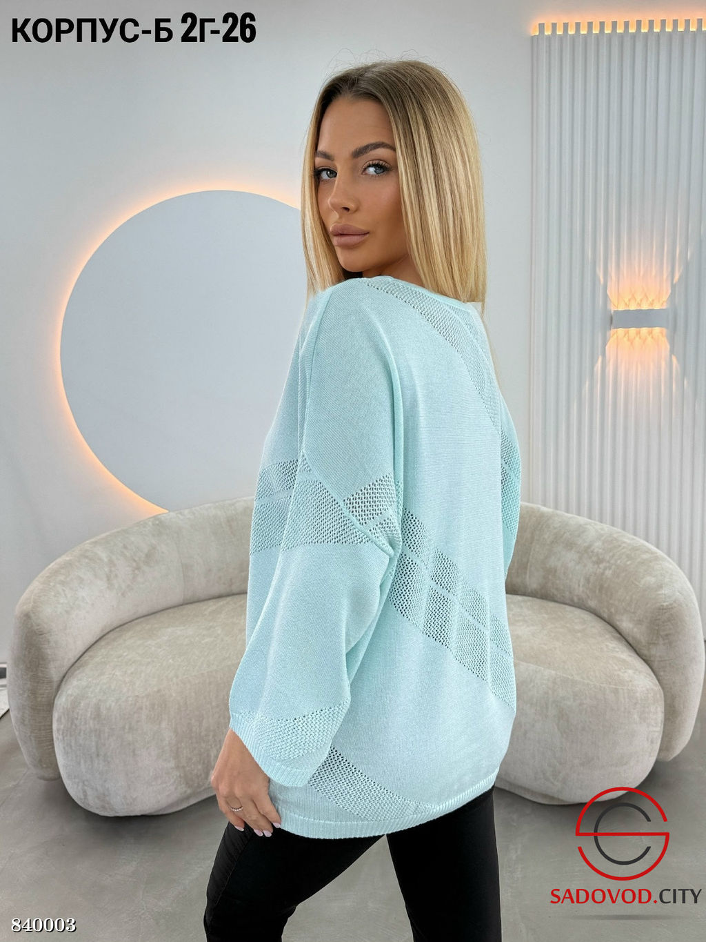 Кофта женская из хлопка - Bruno фото 5