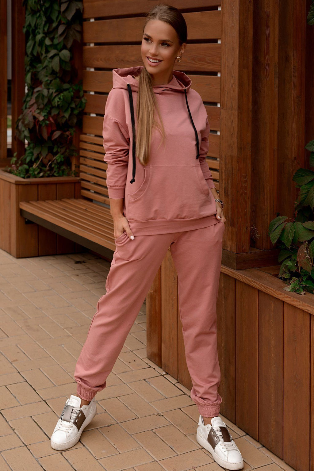 Худи Open Style 4461 роза