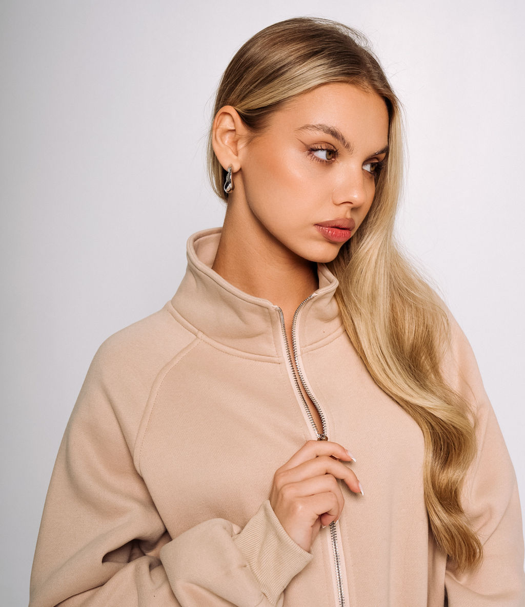 Спортивный костюм #КТ806 (8), бежевый