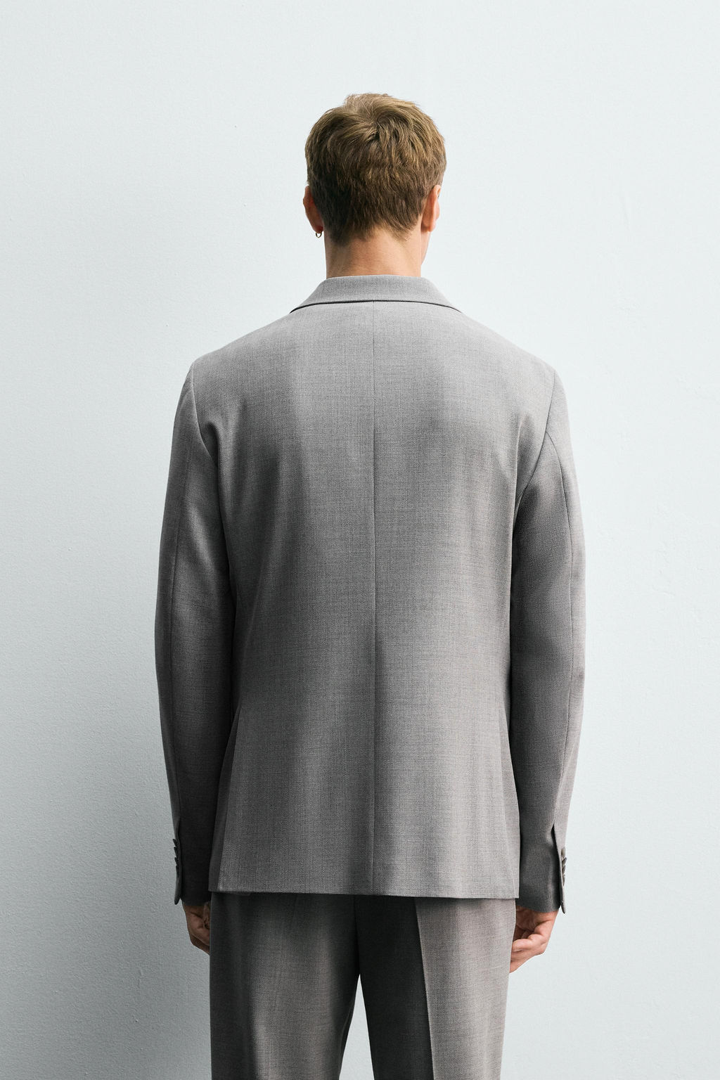 TEXTURED SUIT BLAZER - Zara фото 3