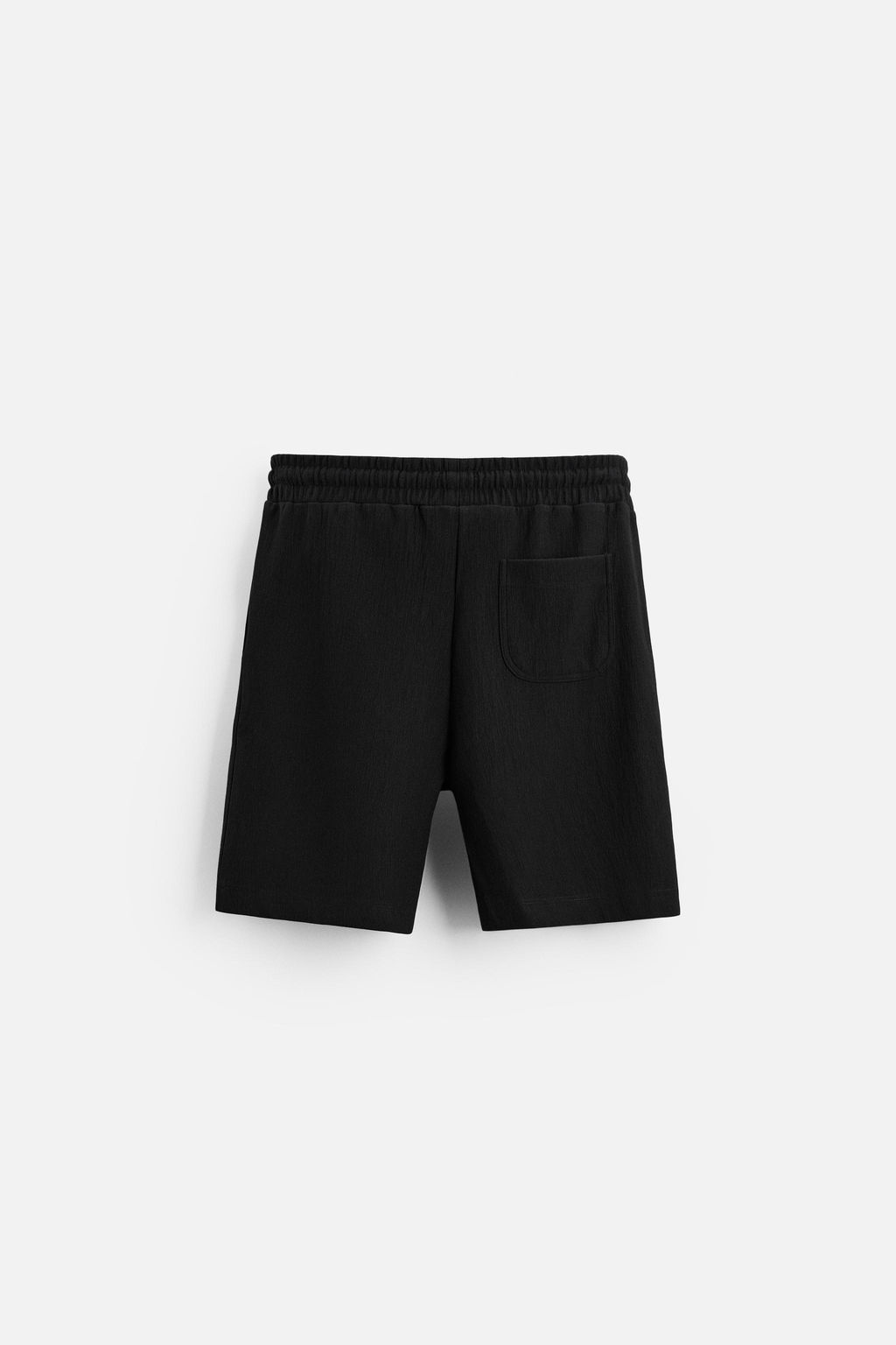 TEXTURED JOGGER BERMUDA SHORTS