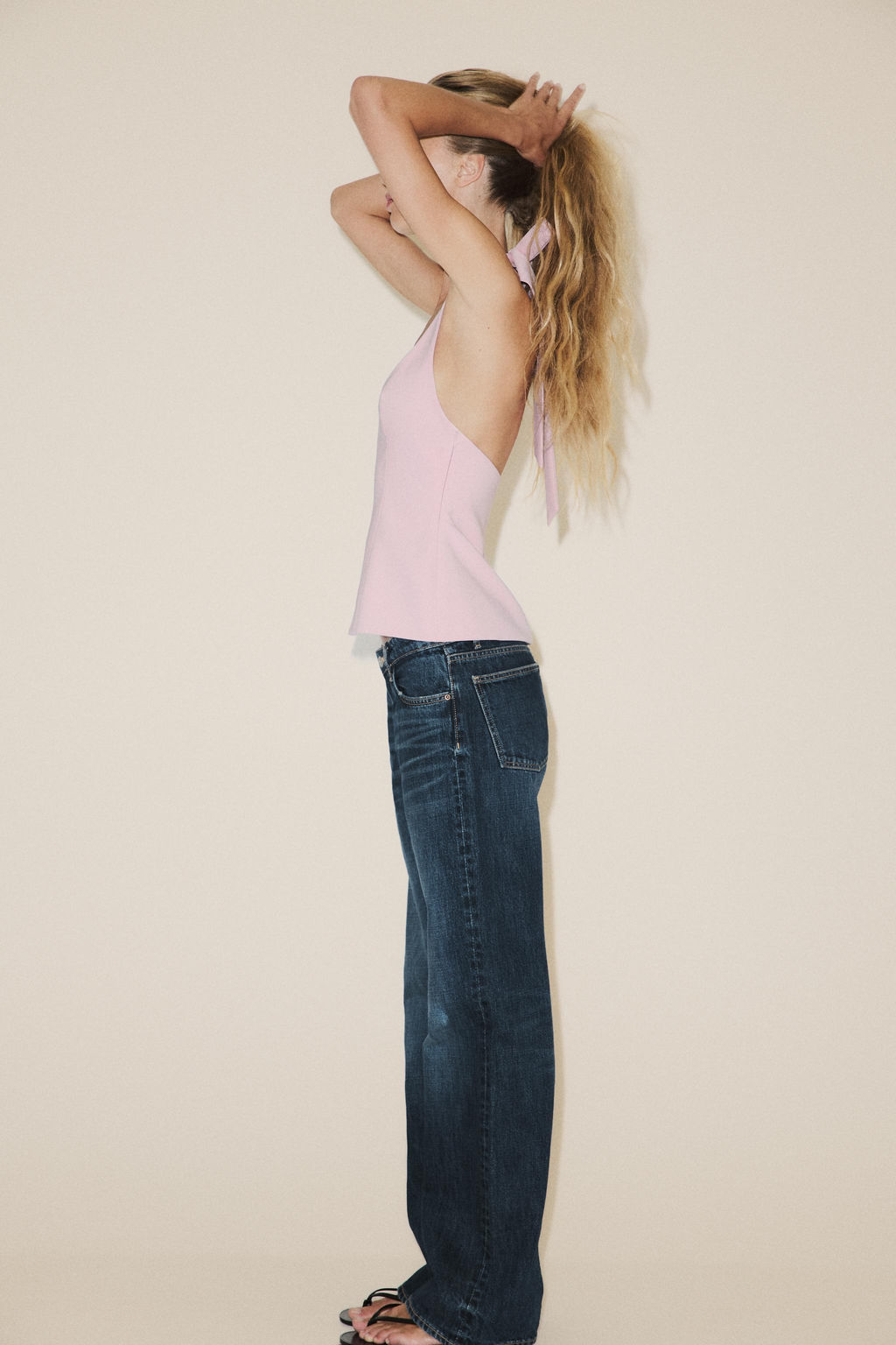 HALTER TOP WITH BACK BOW - Zara фото 3
