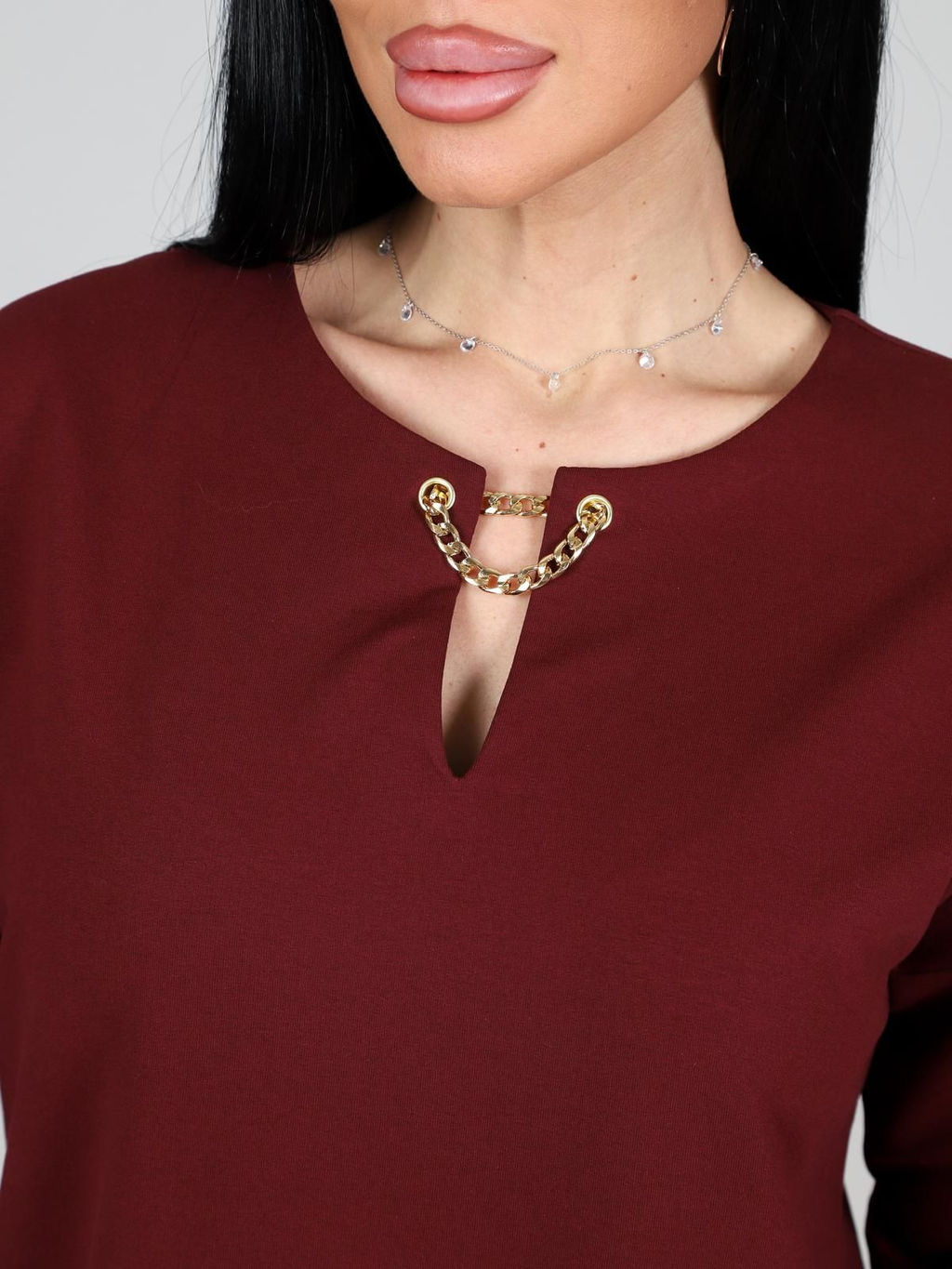 IV-CAPRIZ Памперо - платье из футера с лайкрой  фото 7