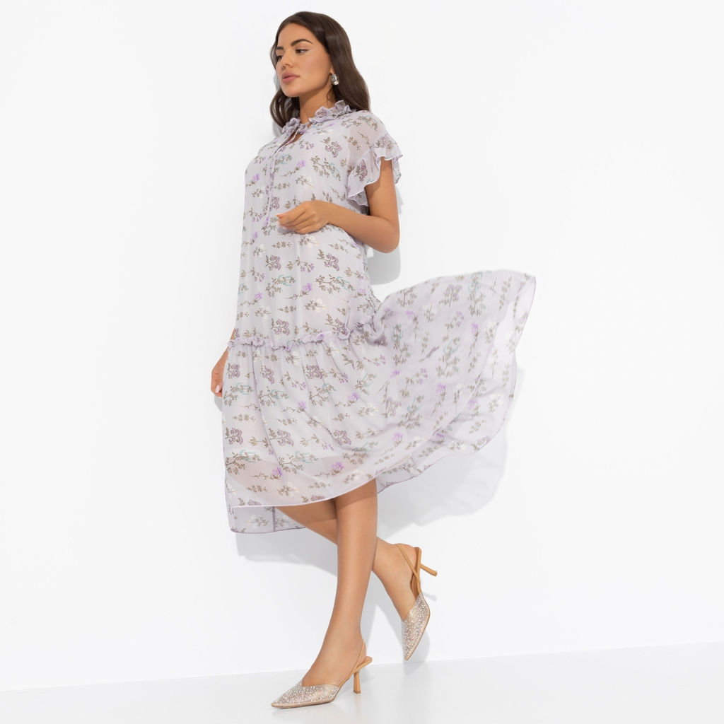 Платье на подкладе Невидимый магнетизм (gray) - Charutti фото 7