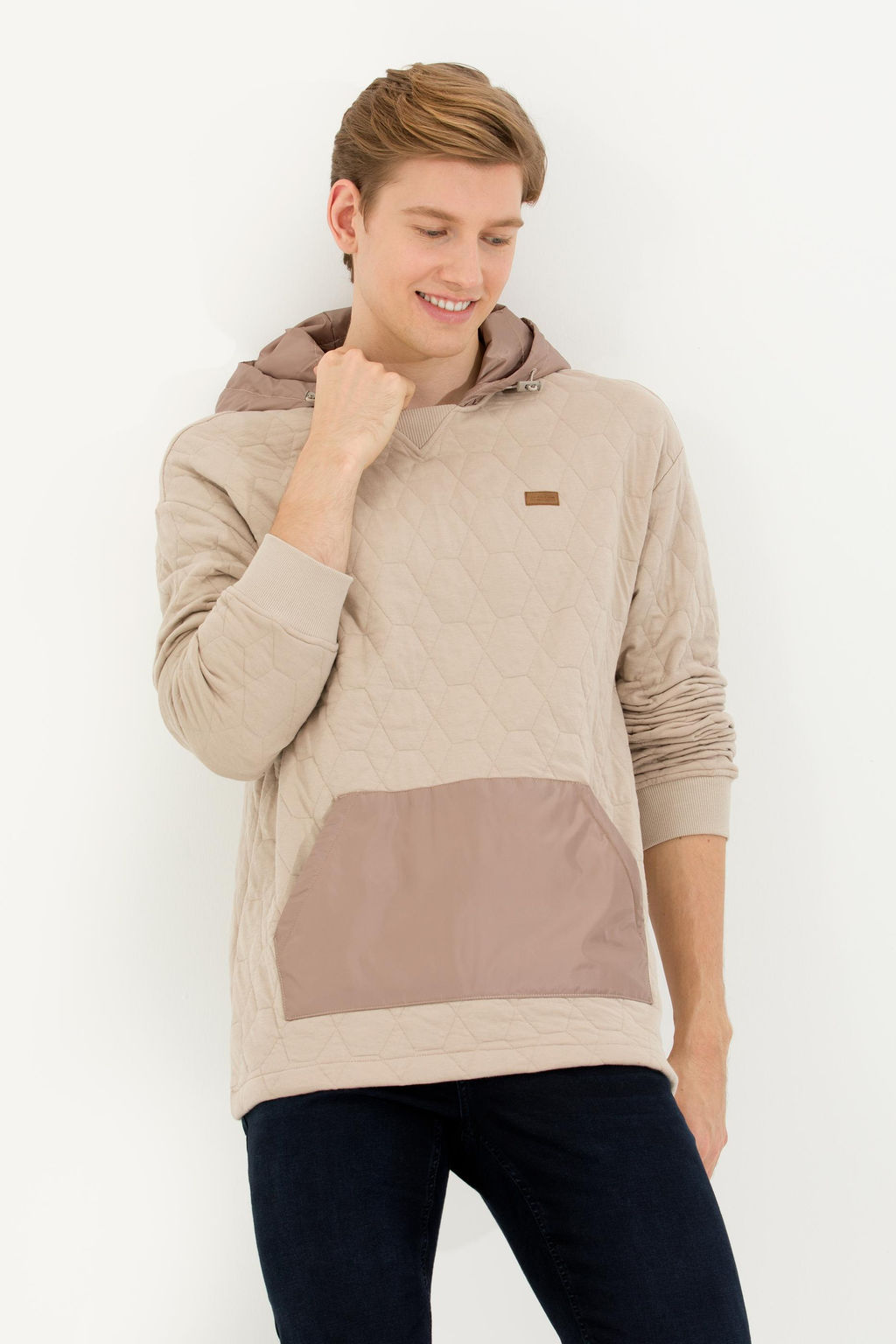 U. S. Polo Assn Мужская комфортная толстовка с капюшоном и камнем - U.s. polo assn фото 13
