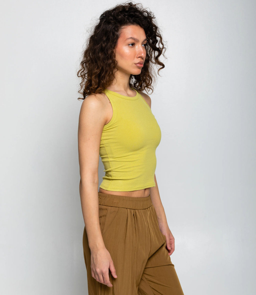 Майка #ОКТ1648, фисташковый - Dommod фото 2