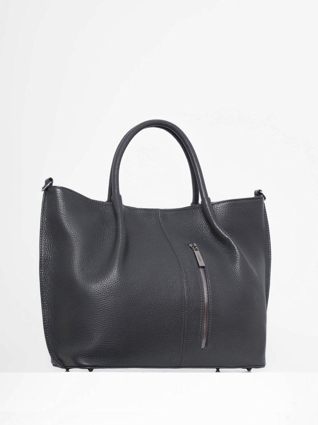 Женская кожаная сумка Richet 2910LN 303 Серый